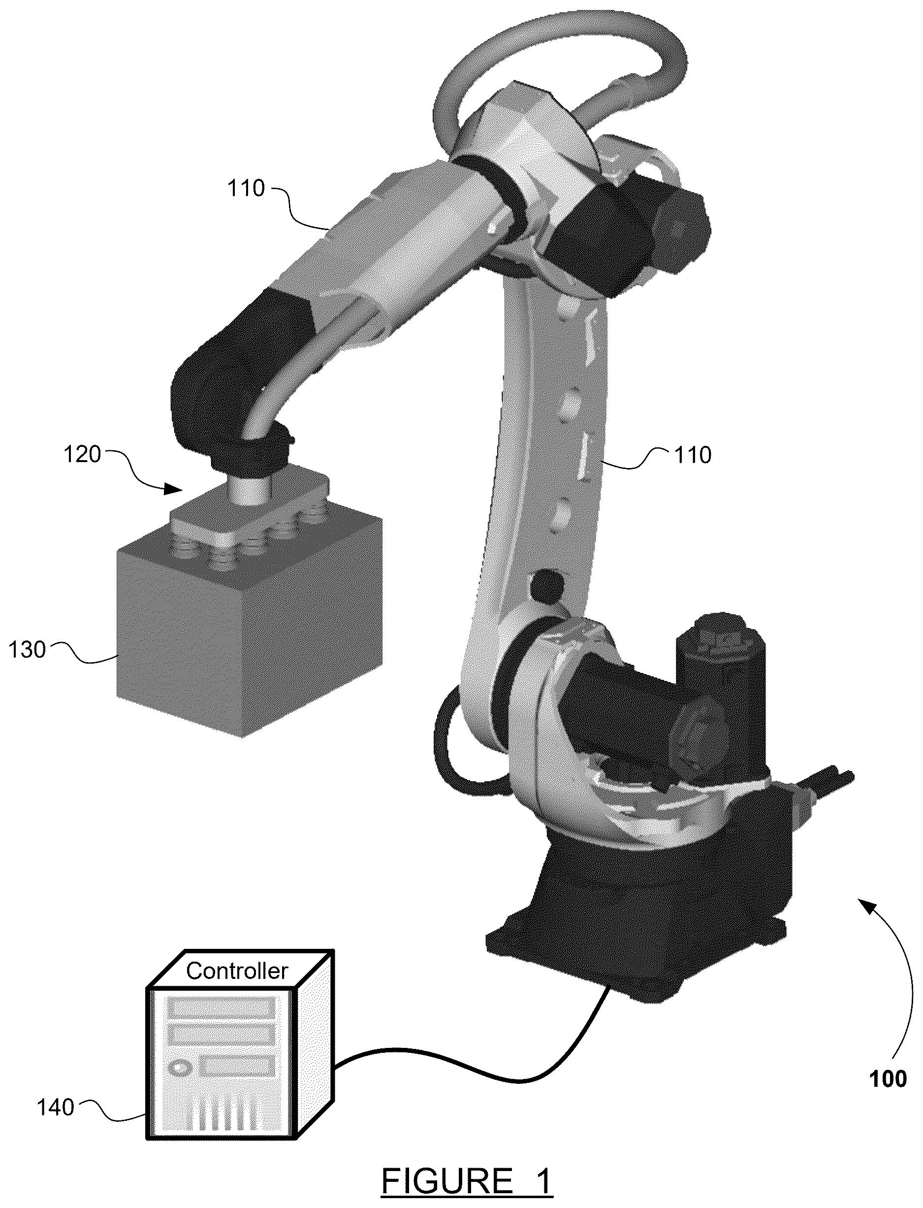 Patent US12611771 — TCP acceleration limitation for joint interpolated motions — Figure 1