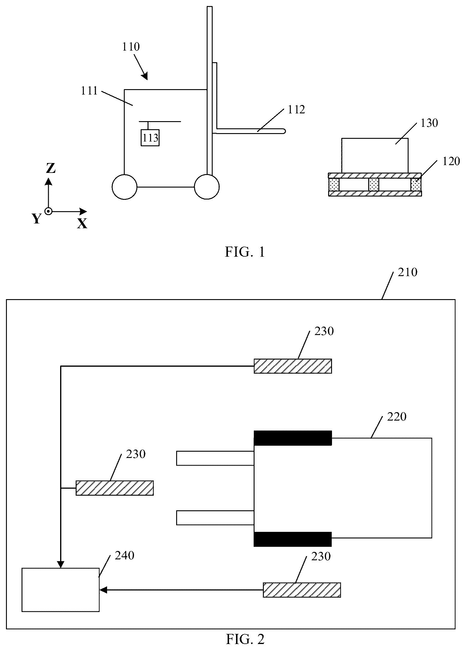 Patent US12611779 — Calibration method, autonomous mobile machine and control system — Figure 1