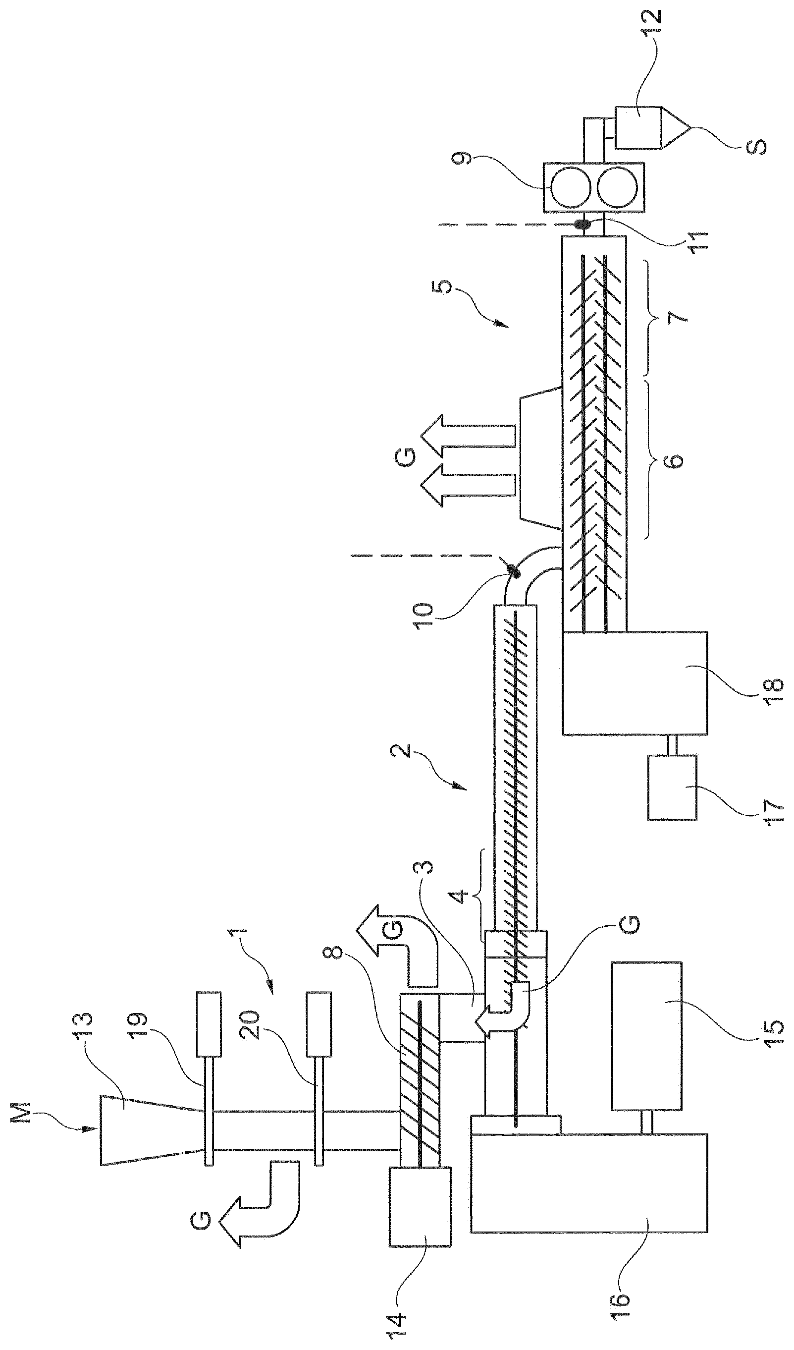 Patent US12611799 — Method and device for processing polycondensates — Figure 1