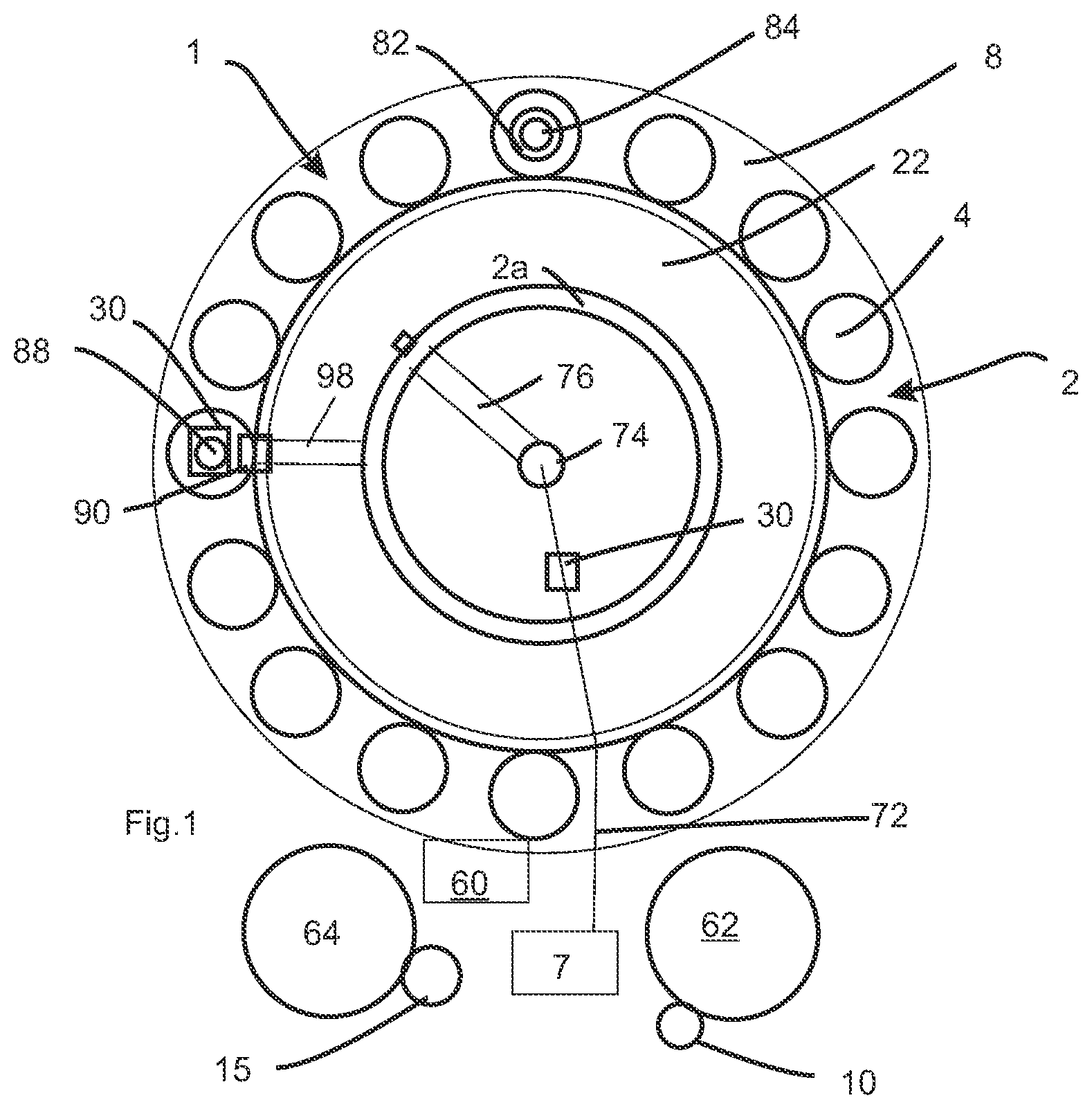 Patent US12611811 — Sterile blow molding machine with ejection sluice and method for the operation thereof — Figure 1