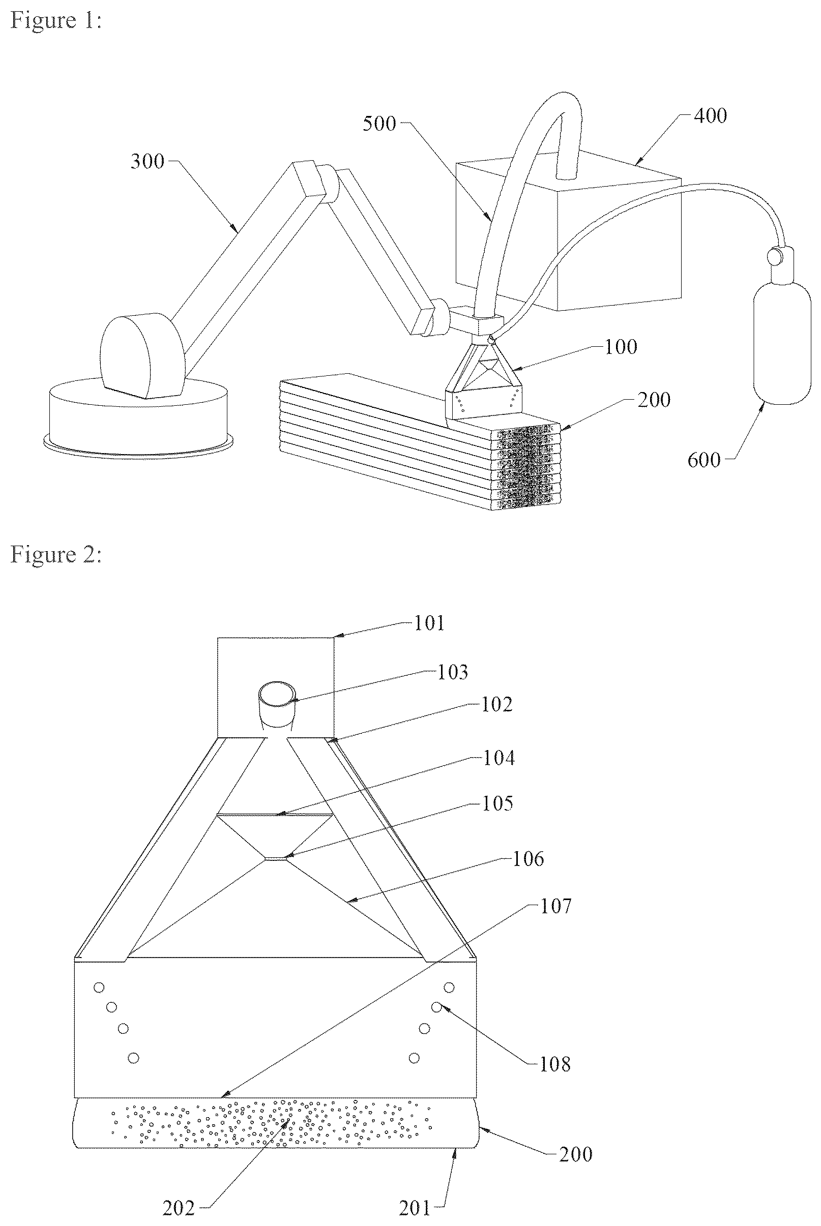 Patent US12611818 — Mechanism to control the density gradient in three-dimensionally printed material — Figure 1