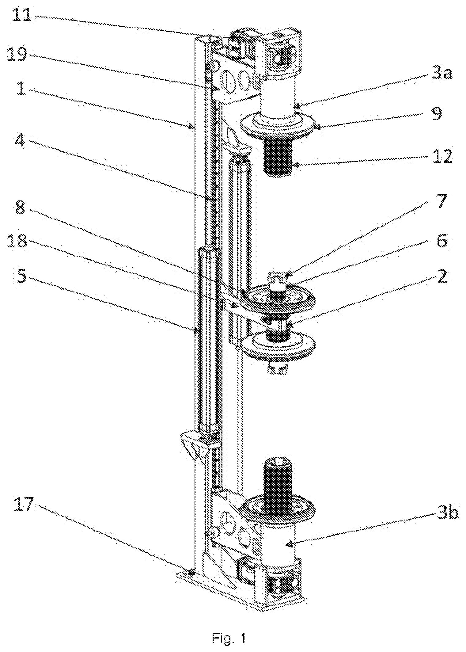 Patent US12611831 — Device for cooling and stabilizing the cured tyre — Figure 1