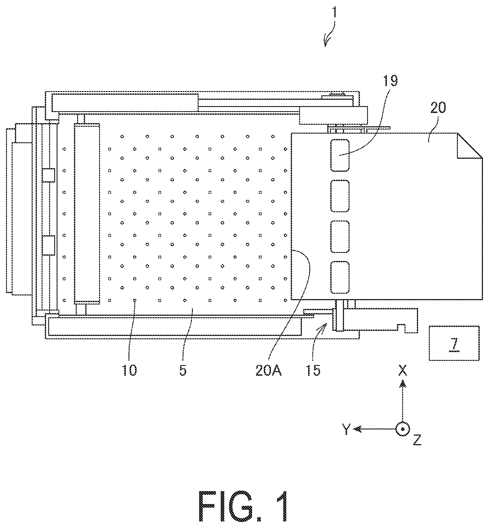 Patent US12611859 — Printing apparatus and printing method — Figure 1