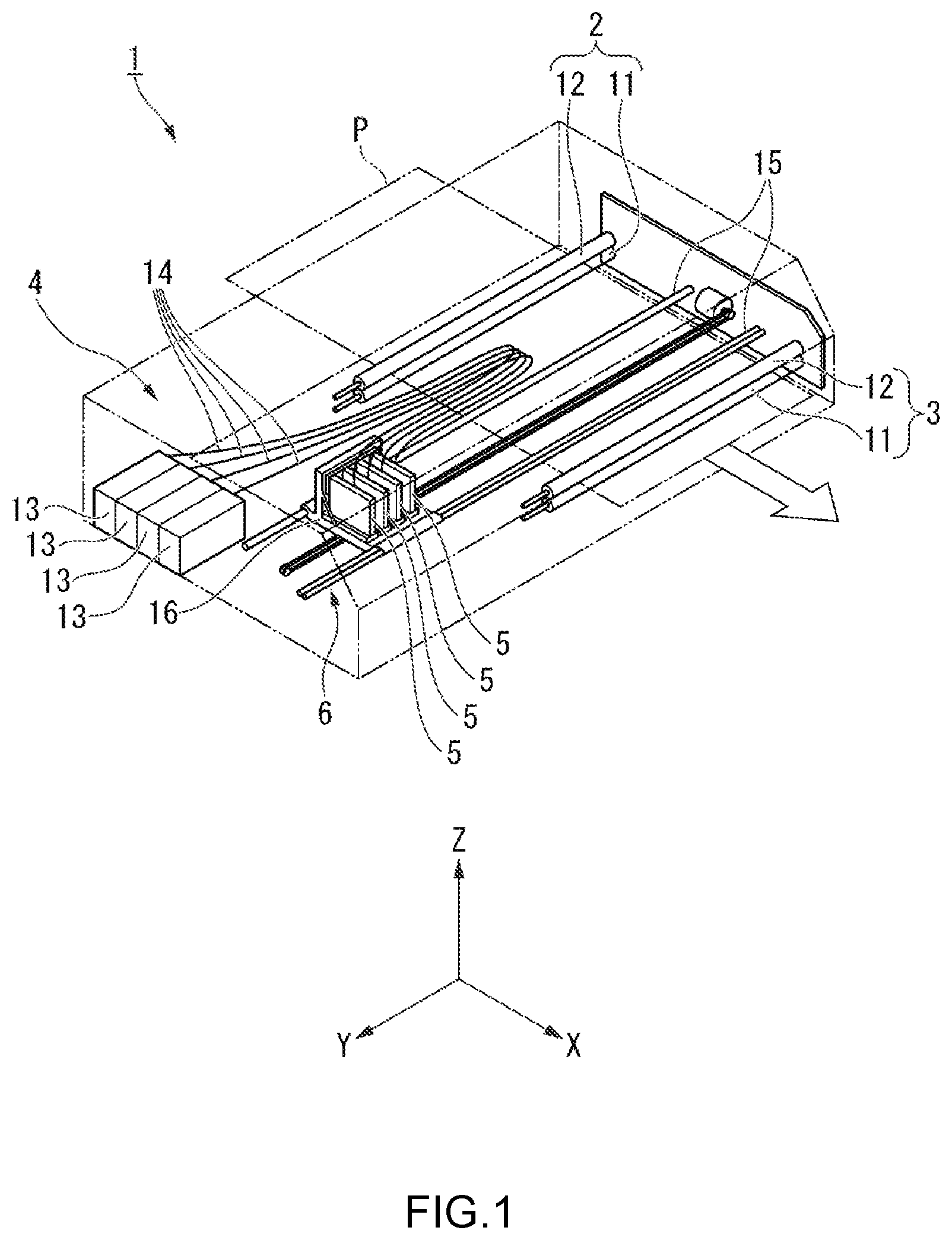 Patent US12611863 — Liquid ejection head chip, liquid jet head, and liquid jet recording device for ejecting liquid — Figure 1