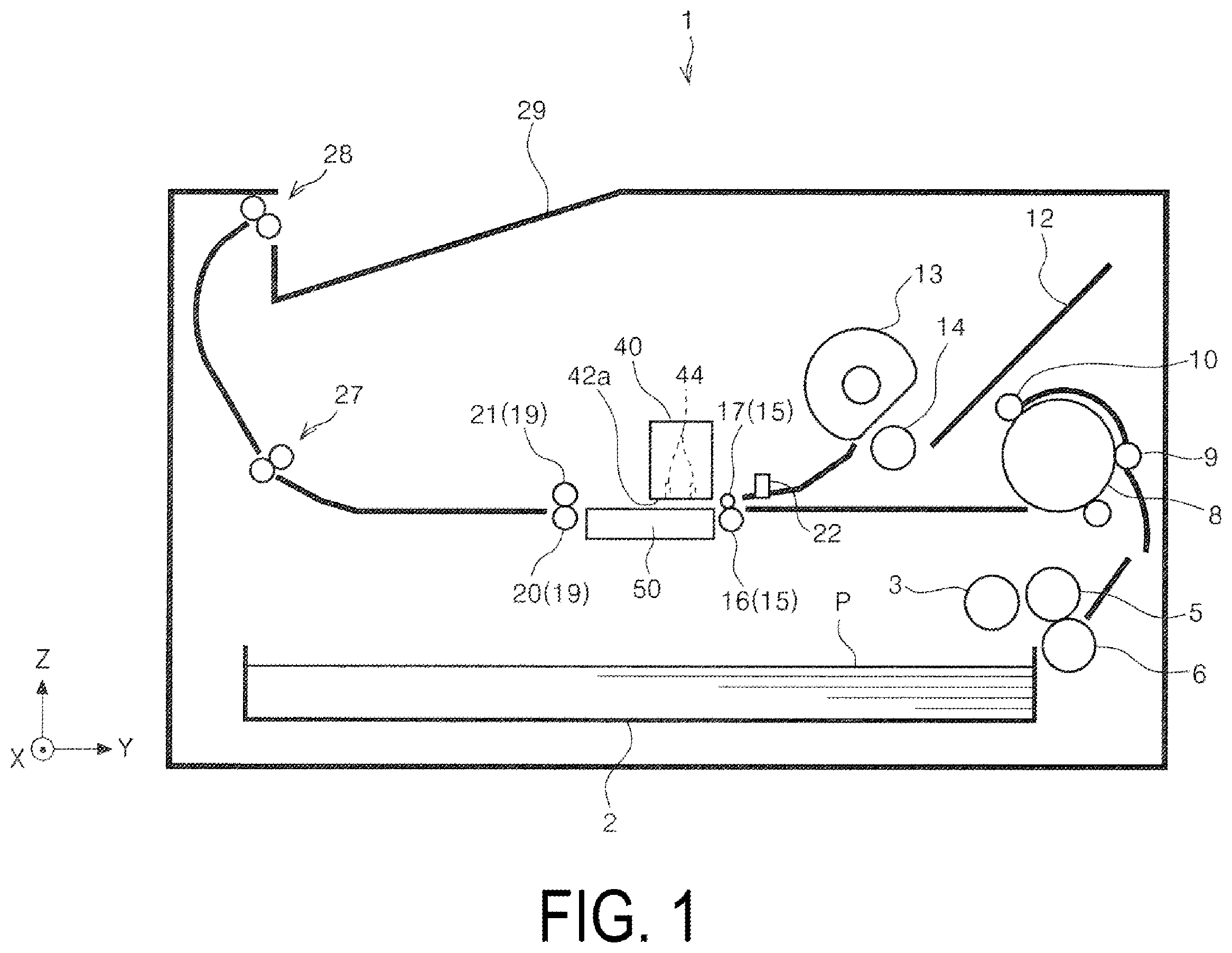 Patent US12611866 — Recording apparatus — Figure 1