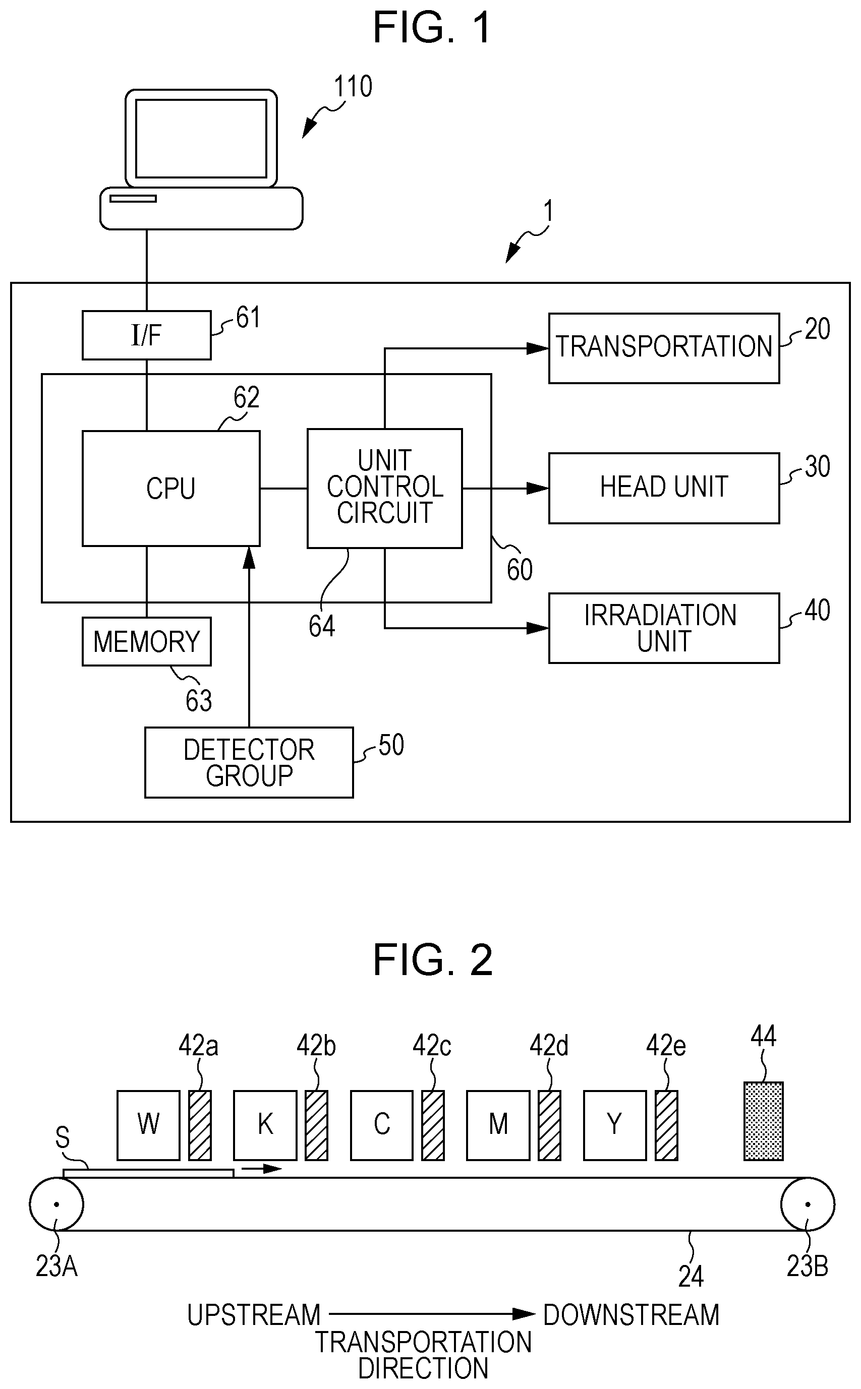 Patent US12611874 — Ink jet recording method, ultraviolet curable ink, and ink jet recording apparatus — Figure 1