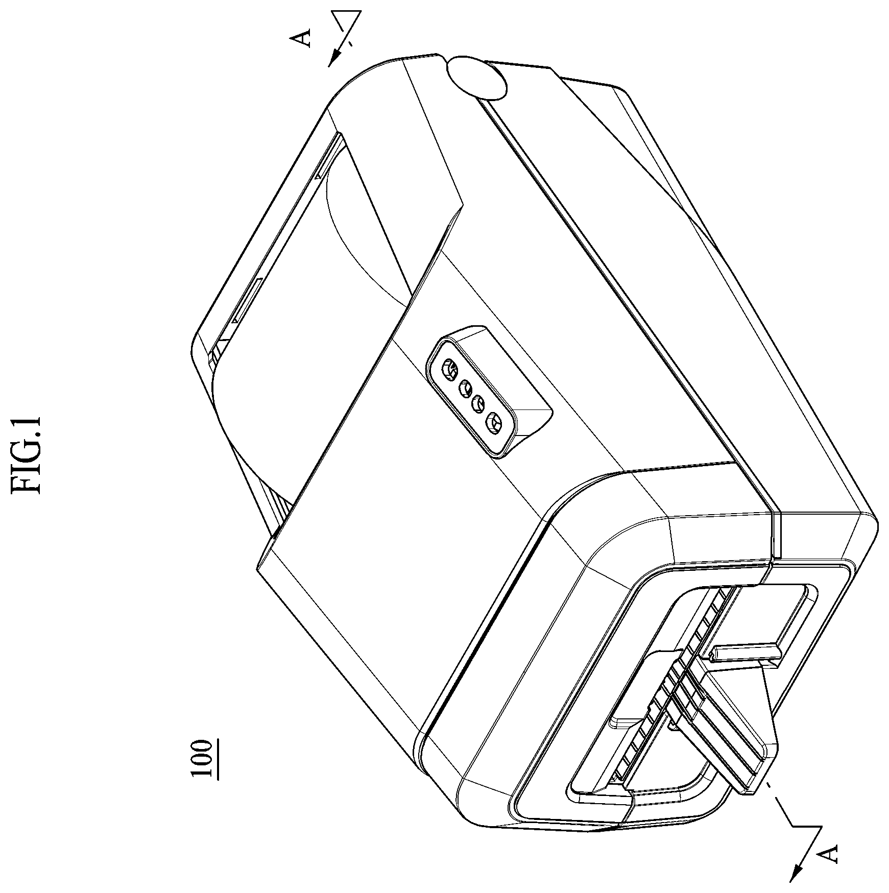Patent US12611876 — Printing device — Figure 1