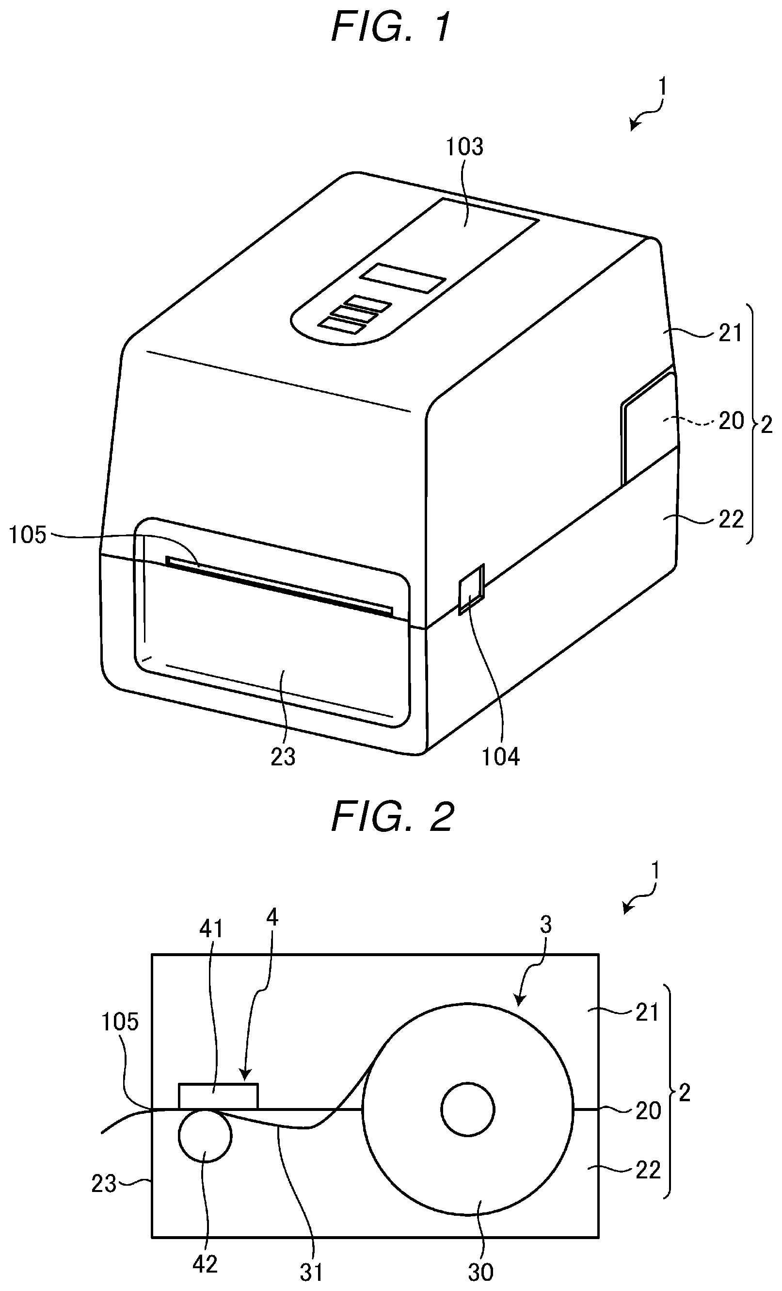 Patent US12611877 — Printer — Figure 1