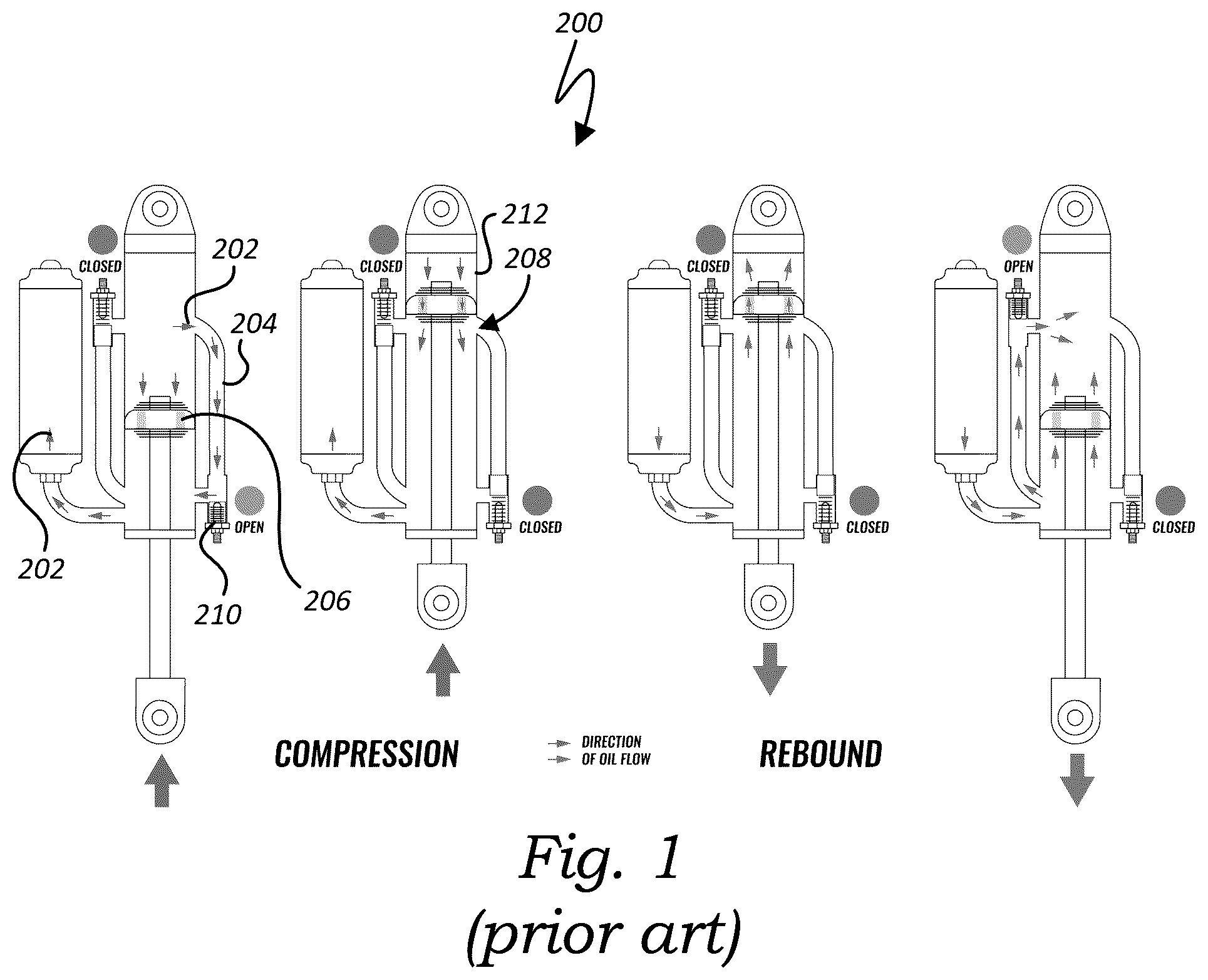 Patent US12611906 — External bypass apparatus for vehicle shock absorbers — Figure 1