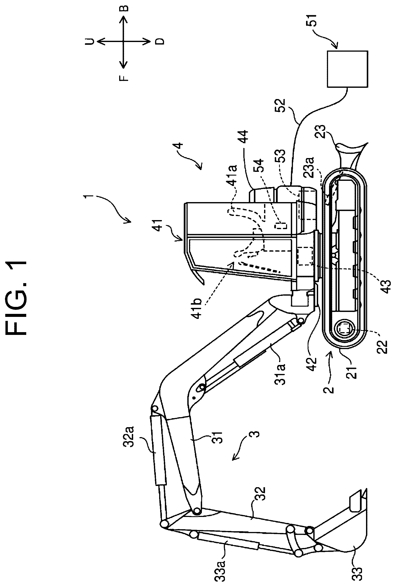 Patent US12611921 — Electric work machine — Figure 1