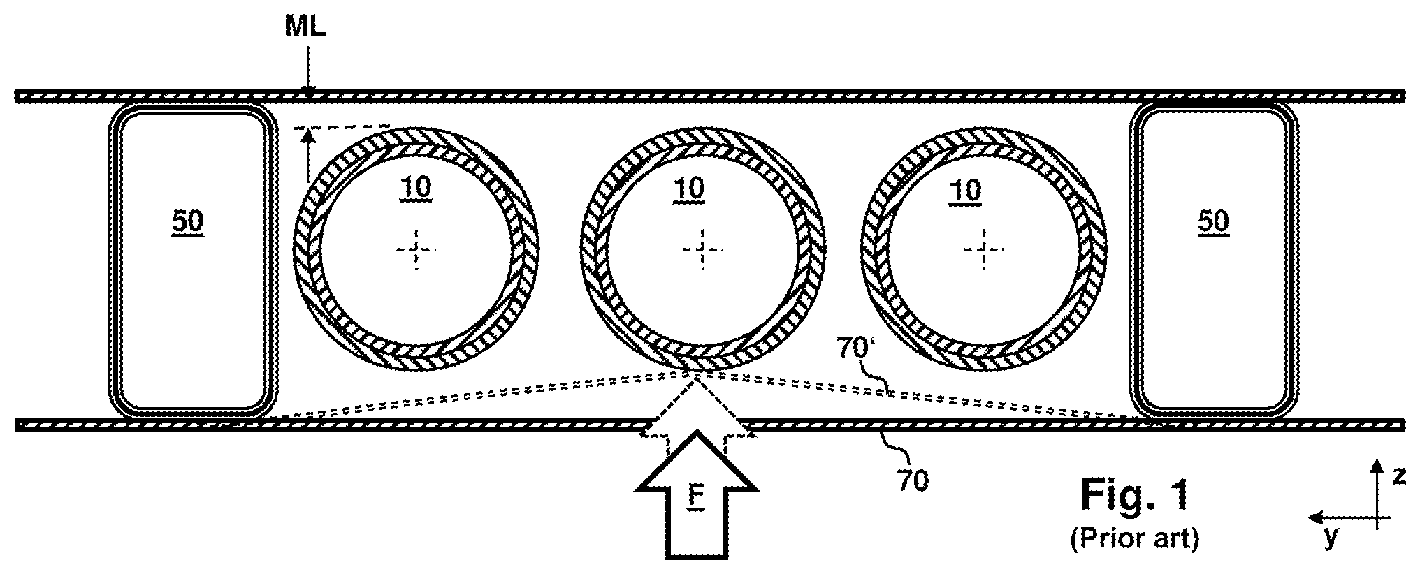 Patent US12611925 — Pressure container system having a load-distributing base layer — Figure 1