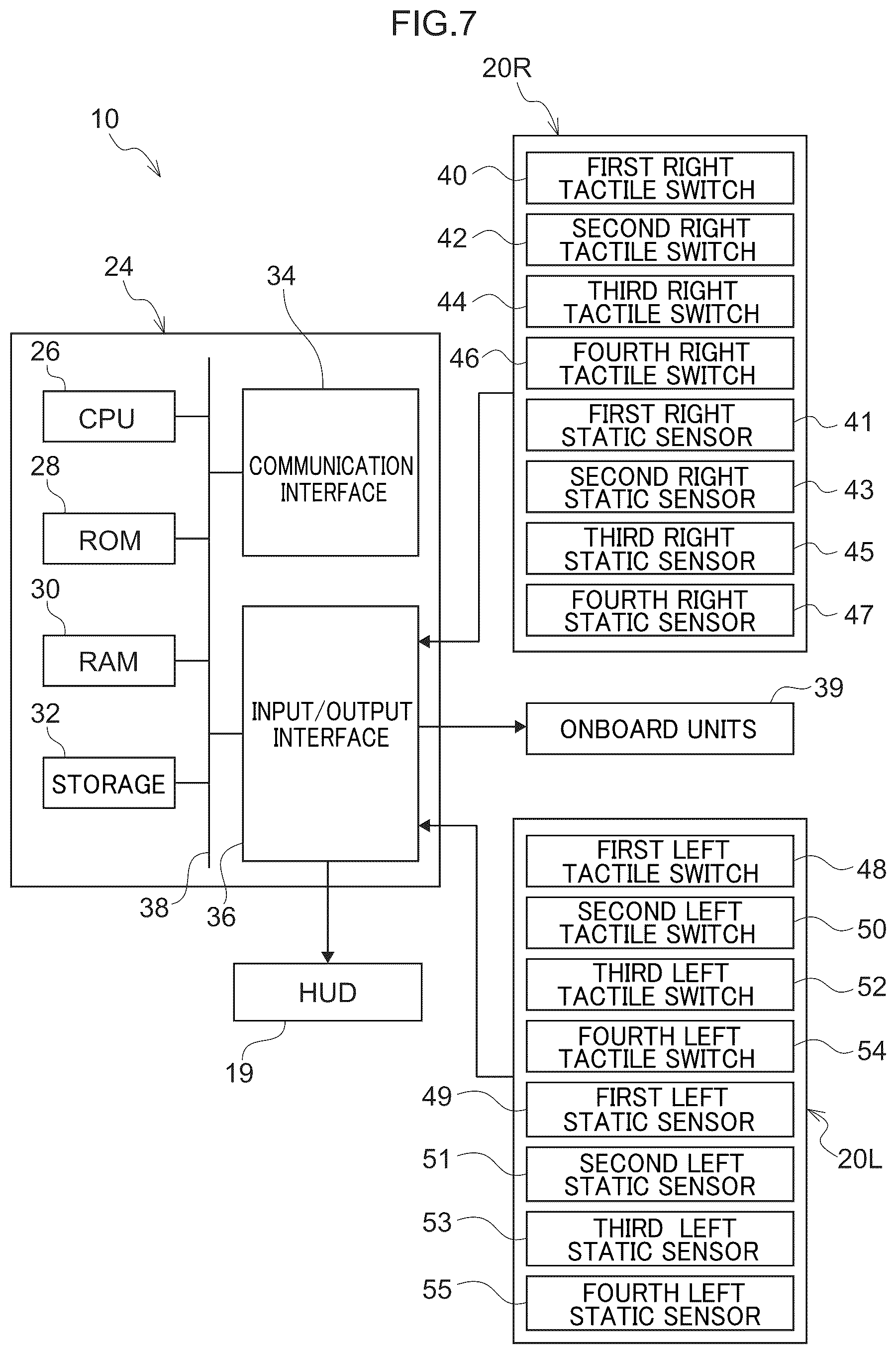 Patent US12611929 Figure 8 – Vehicle input device, vehicle input method, and non-transitory storage medium stored with vehicle input program