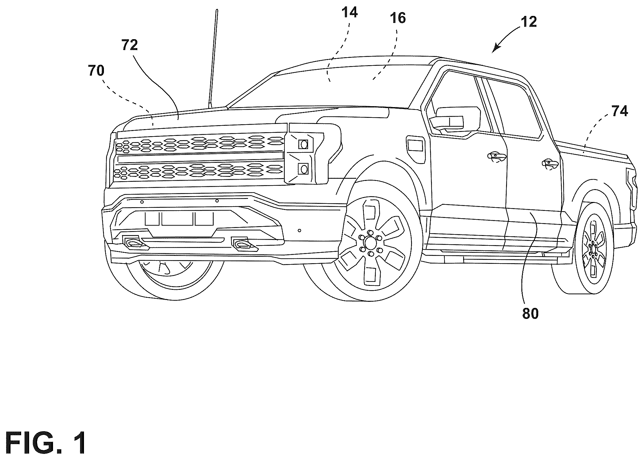 Patent US12611933 — Removable and dockable display — Figure 1
