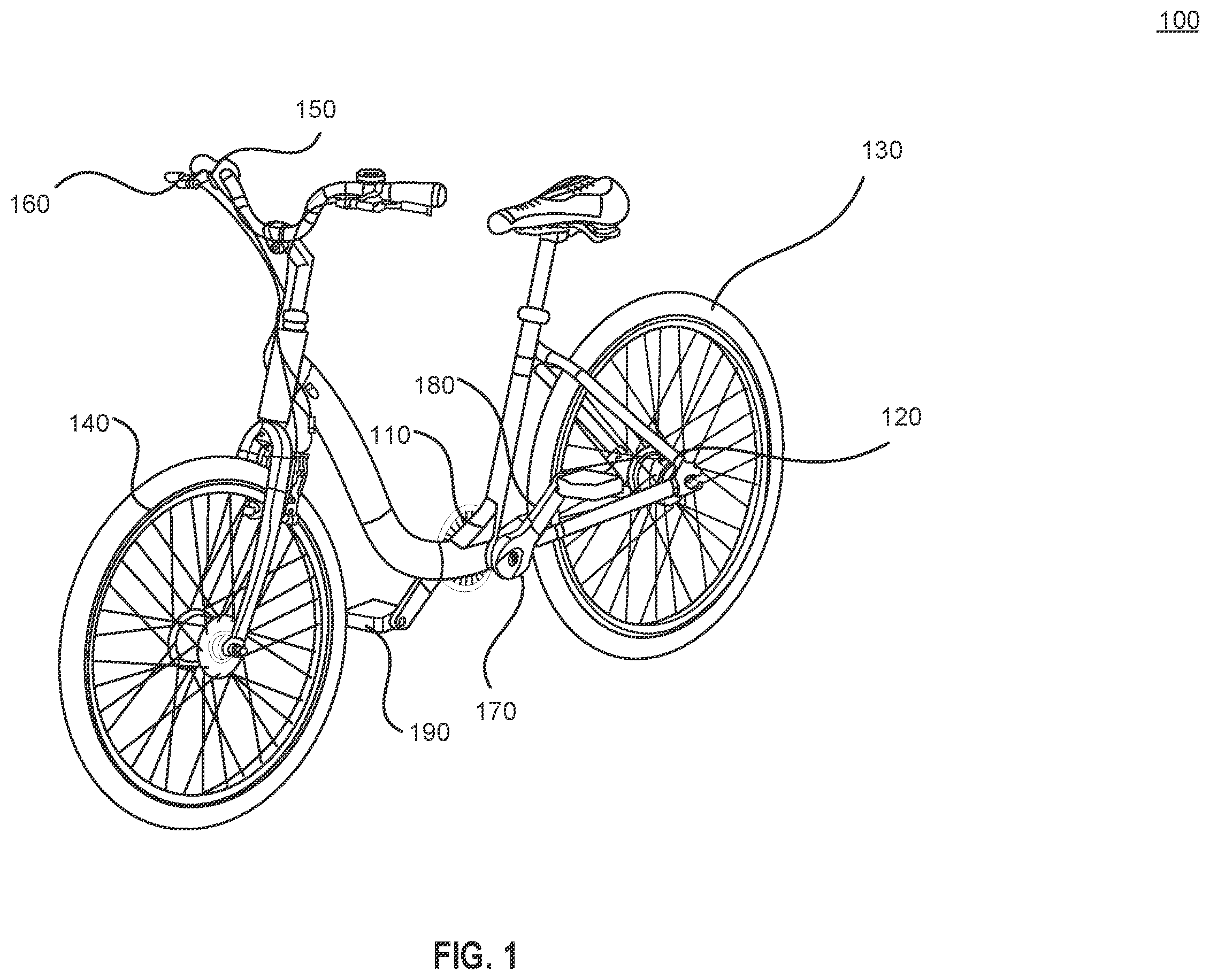 Patent US12611940 Figure 1 – Electric vehicle systems and methods for driving vehicles