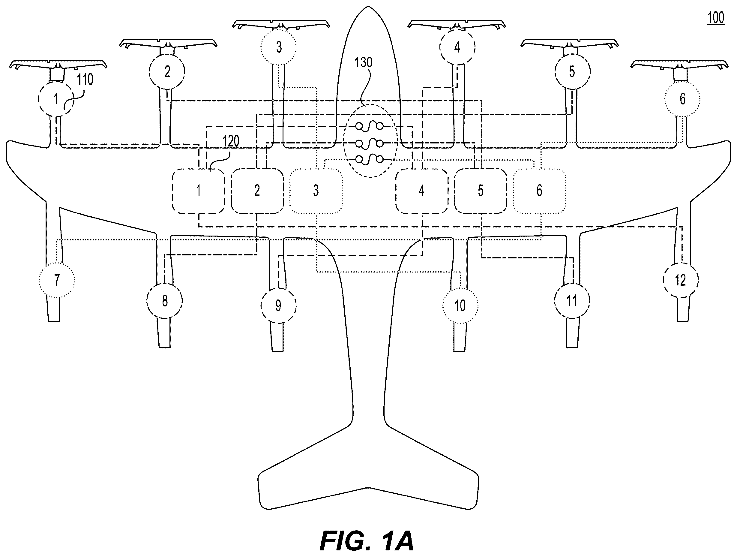 Patent US12611942 — High power distribution architectures — Figure 1