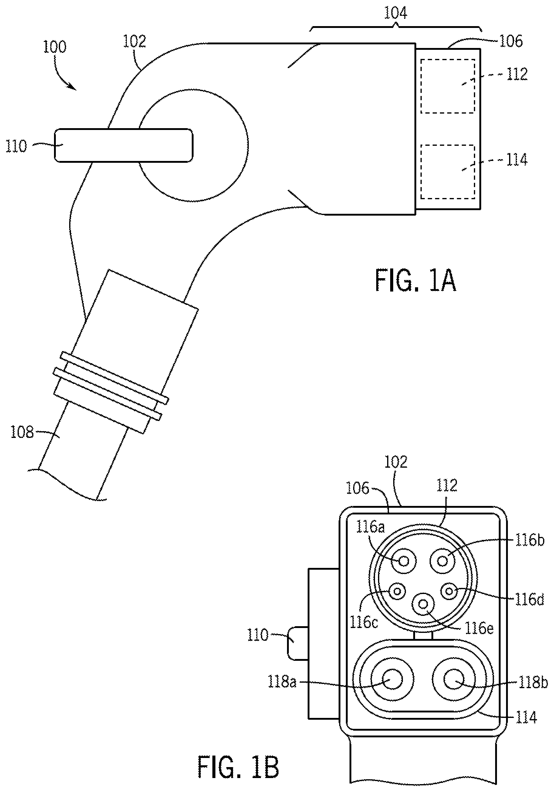 Patent US12611950 — Electric vehicle supply equipment hybrid adapter handle — Figure 1