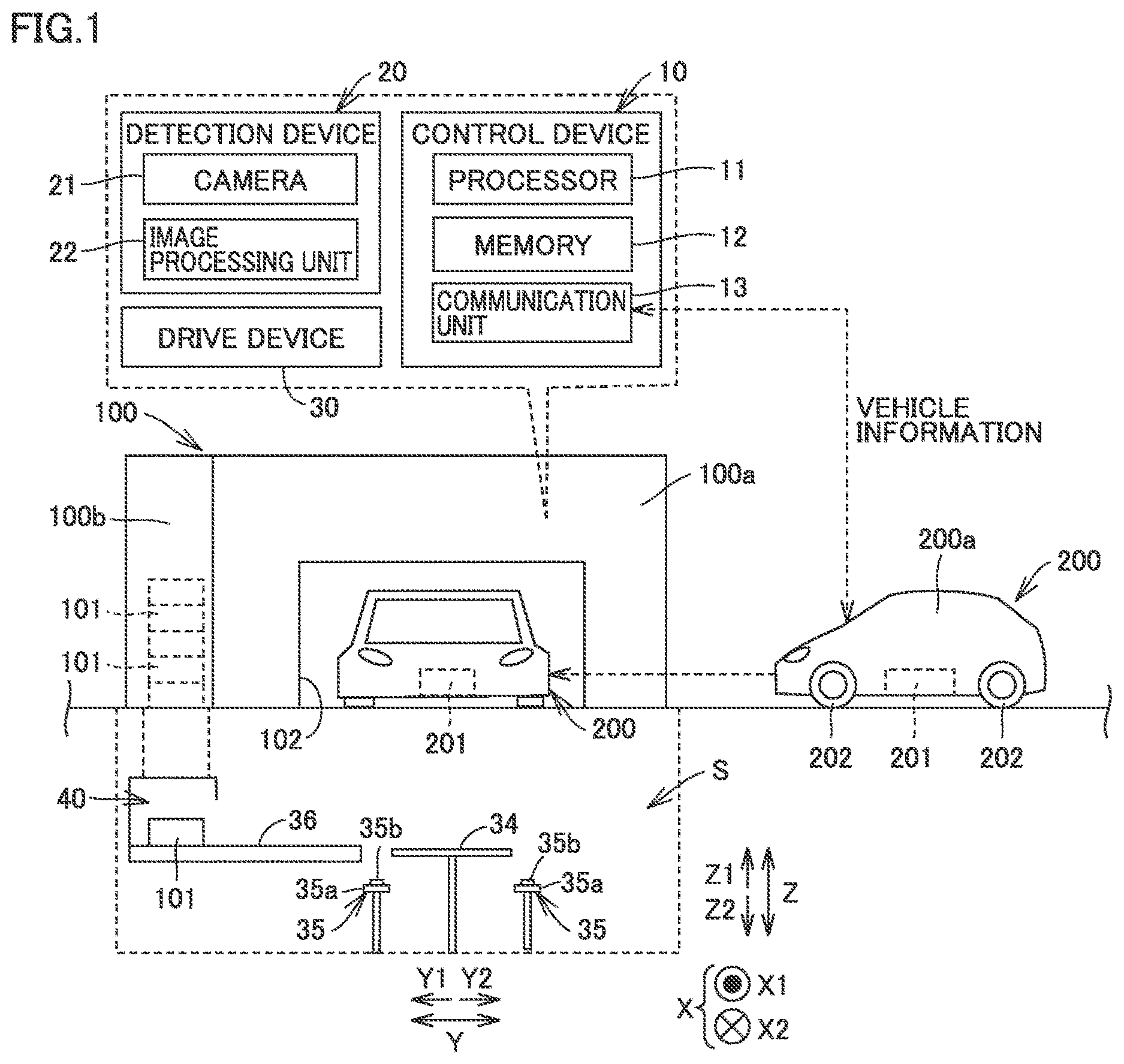 Patent US12611951 — Battery replacement apparatus — Figure 1
