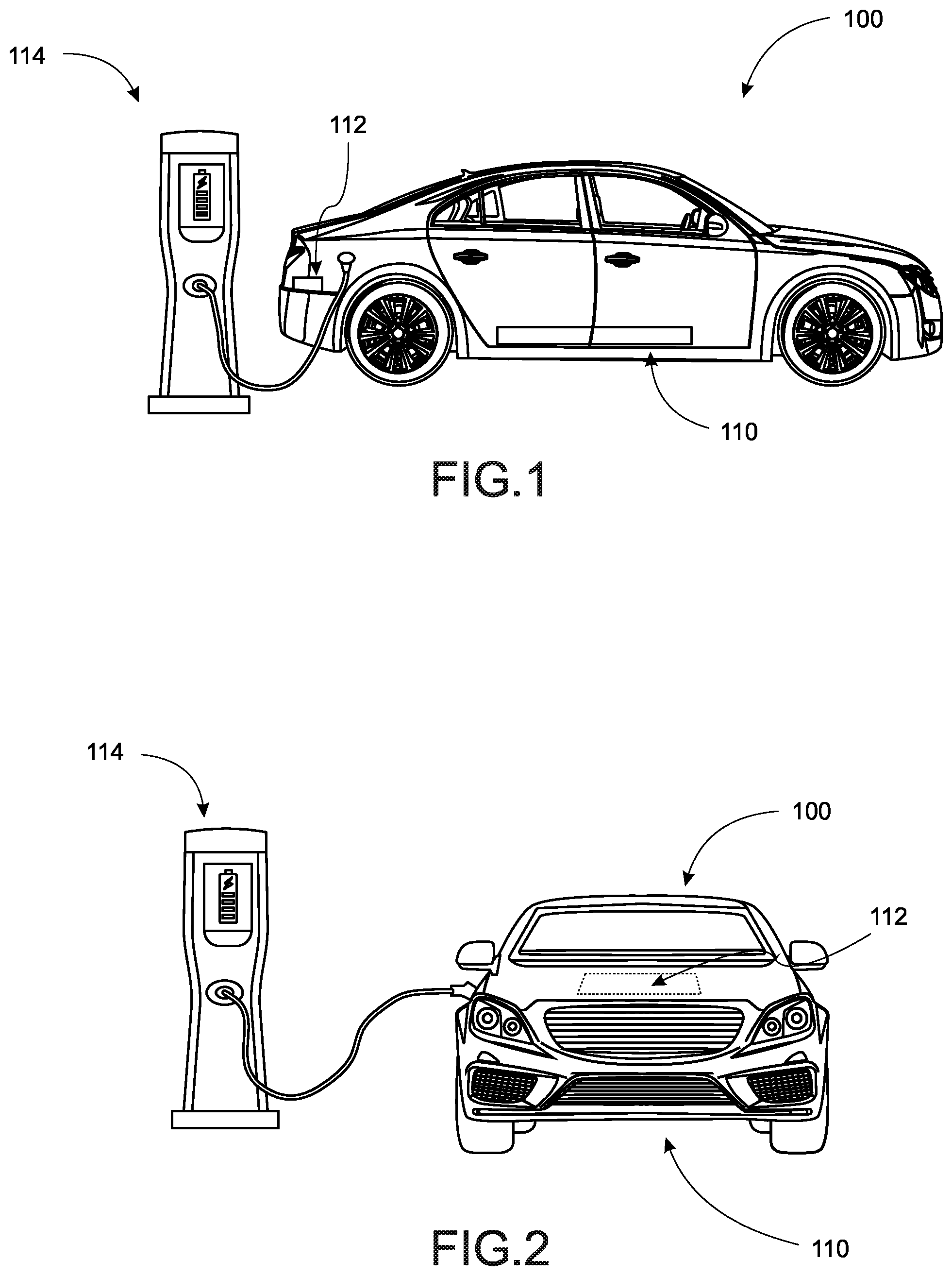 Patent US12611952 — Electric truck with an electric tailgate — Figure 1