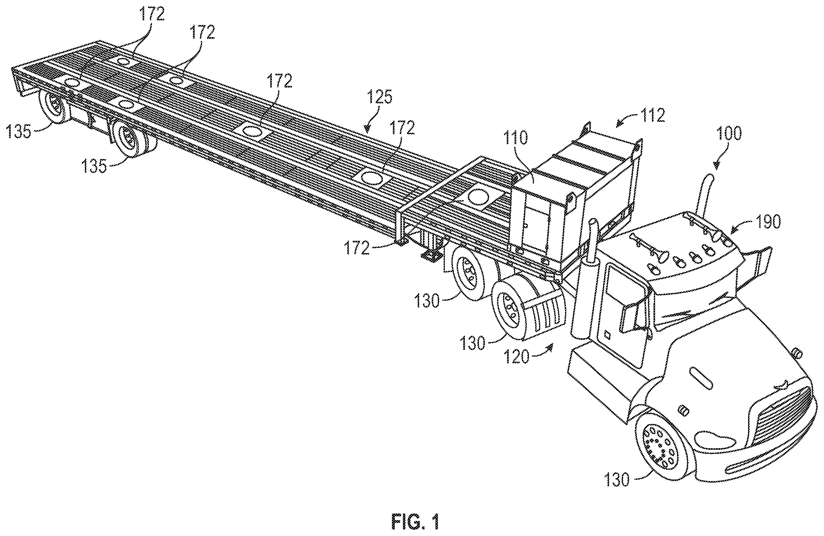 Patent US12611953 Figure 1 – Delivery truck with charge capability