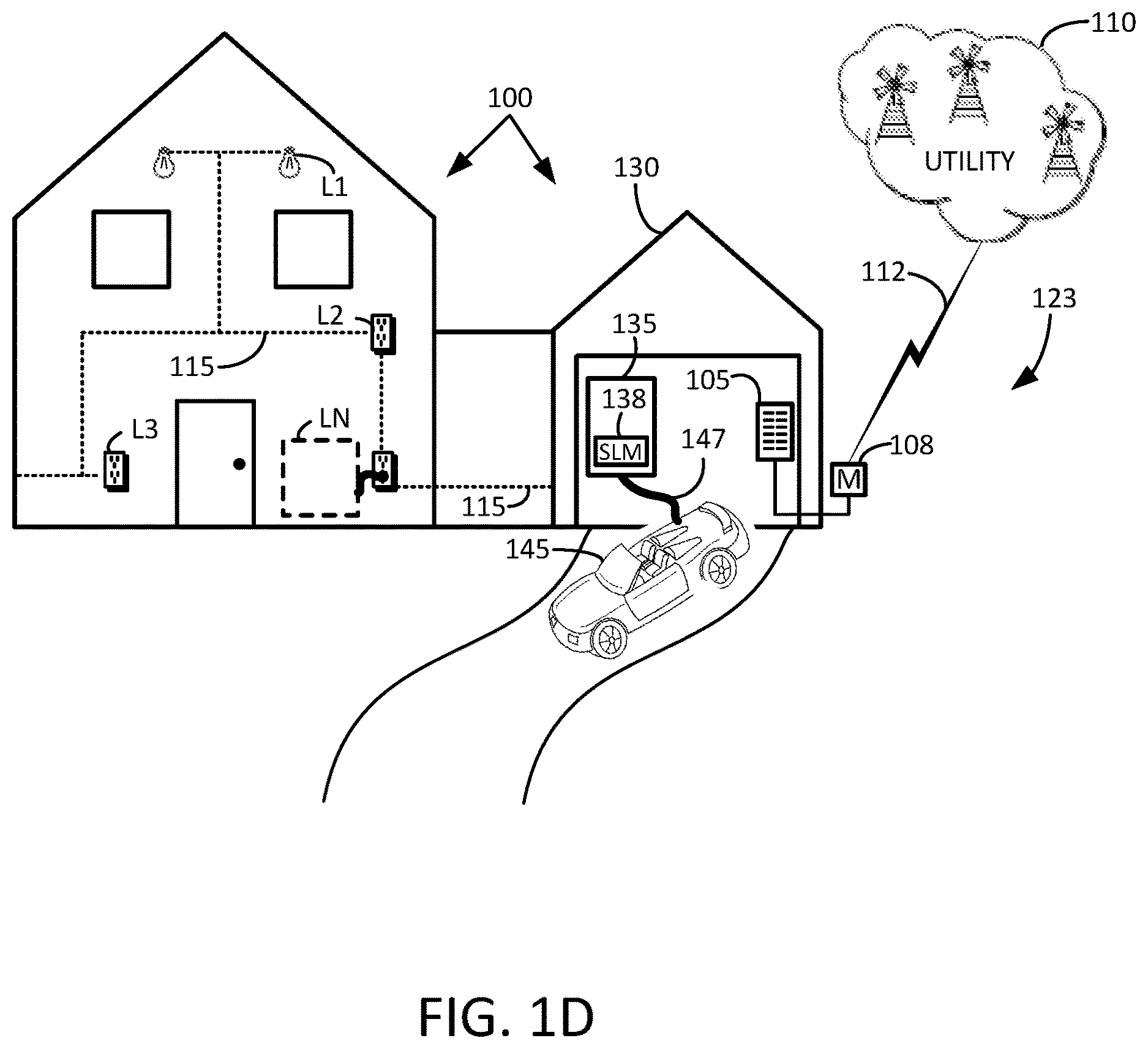 Patent US12611955 Figure 3 – Smart load management apparatus and system for electric vehicle charging