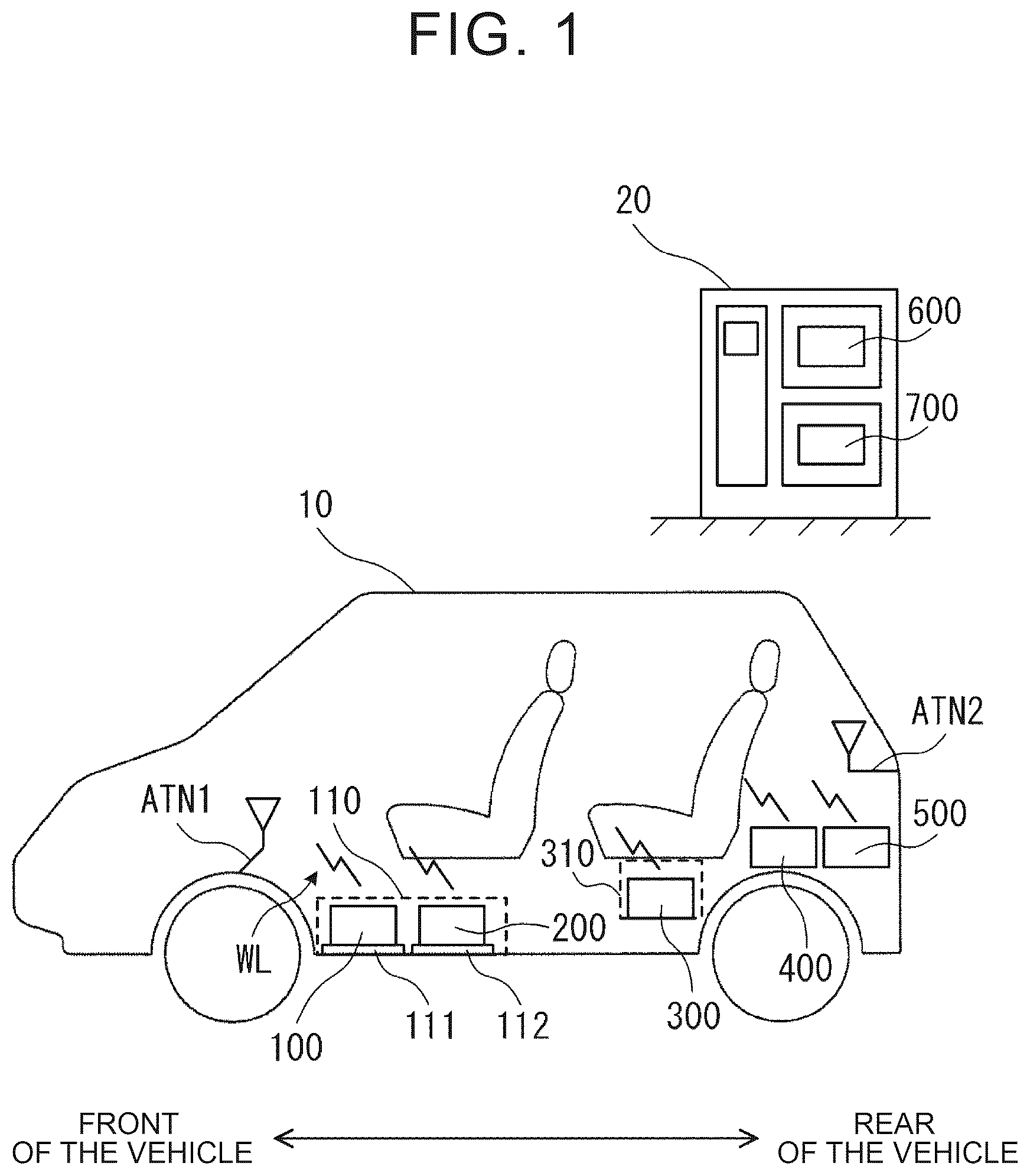 Patent US12611961 — Electrified vehicle — Figure 1
