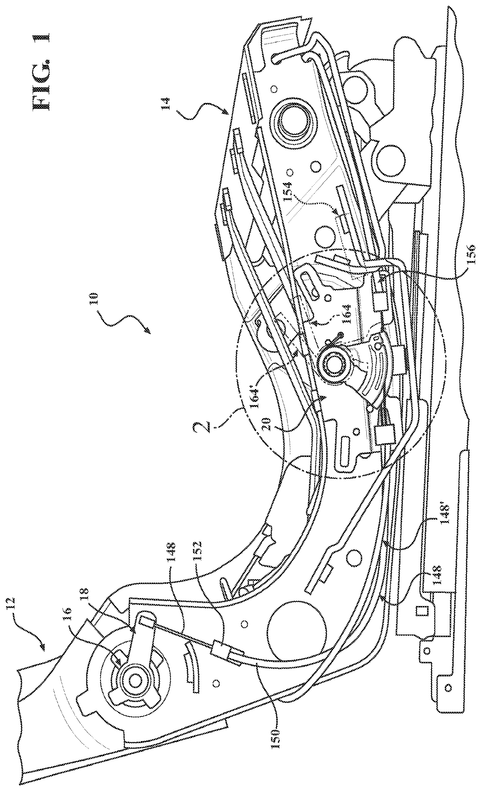 Patent US12611970 — Remote handle assembly — Figure 1