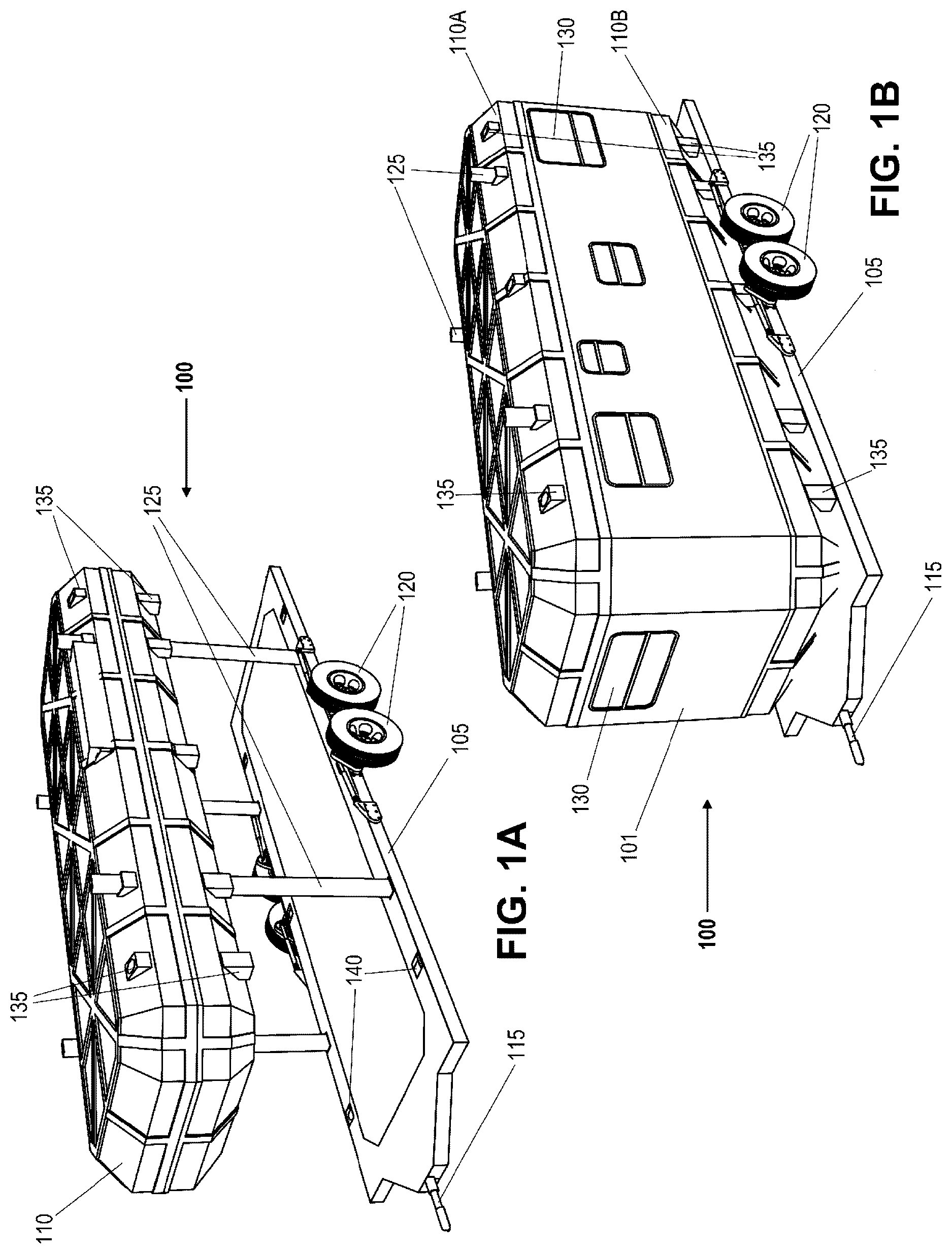 Patent US12611980 — Multi-purpose utility trailer — Figure 1