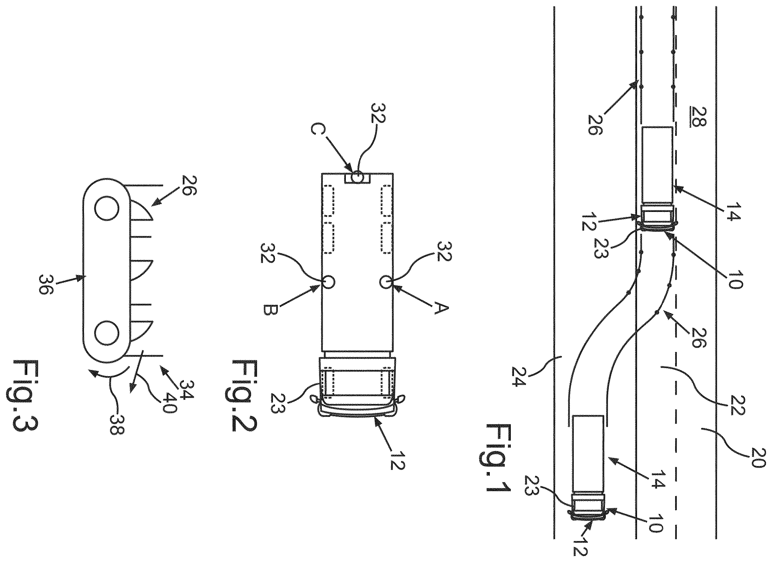 Patent US12611981 Figure 1 – Safety system for an autonomous vehicle, and method for operating a safety system of an autonomous vehicle