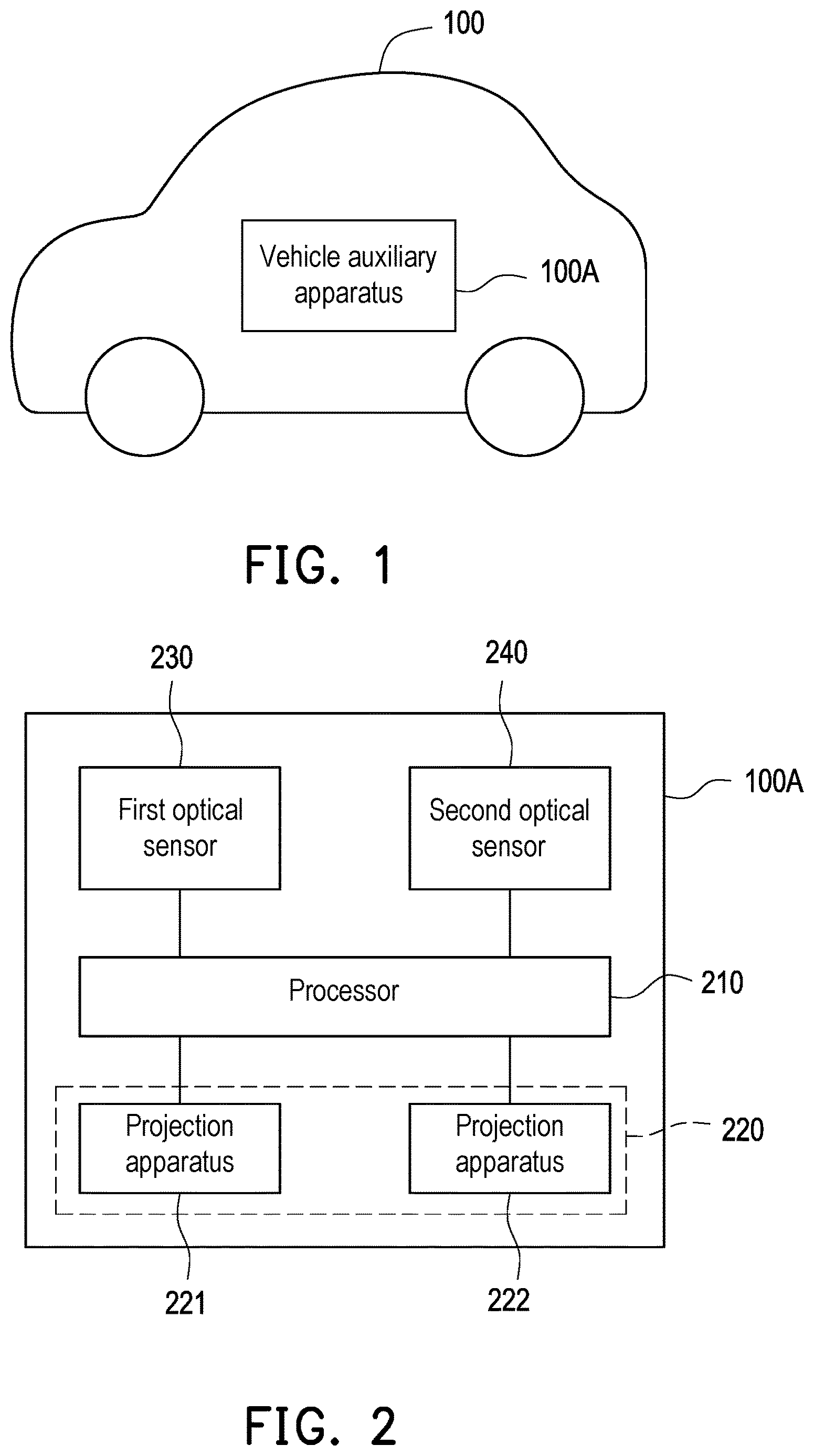 Patent US12611982 — Vehicle auxiliary apparatus and vehicle auxiliary method — Figure 1