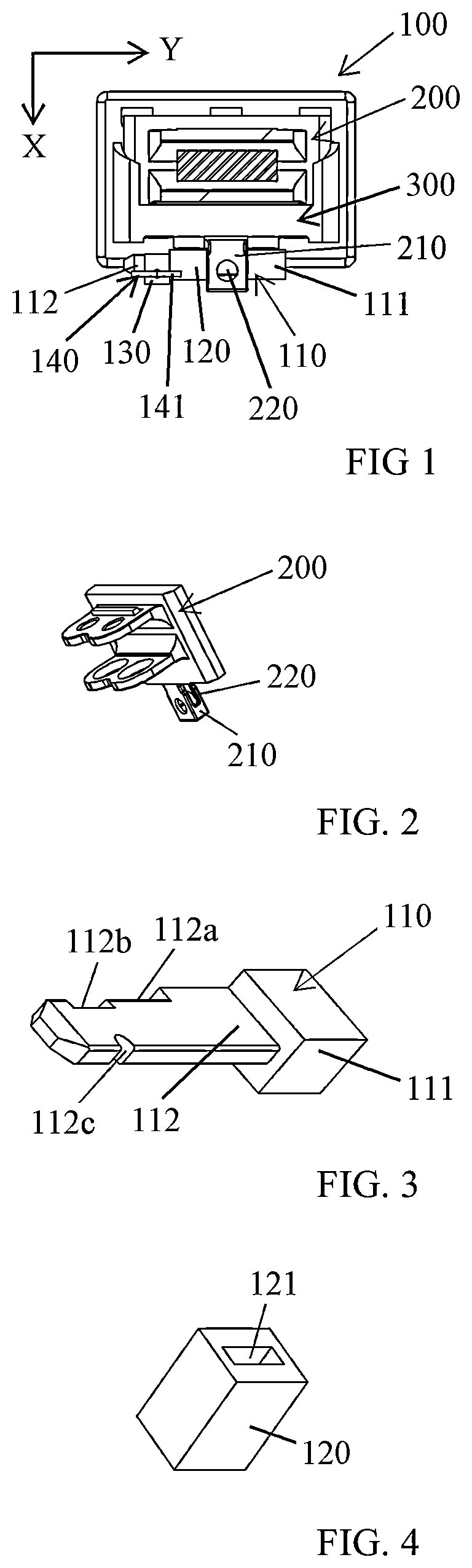 Patent US12612015 Figure 1 – Abrasive block mounting and dismounting assembly, mounting and dismounting method, wheel tread cleaner and railway vehicle