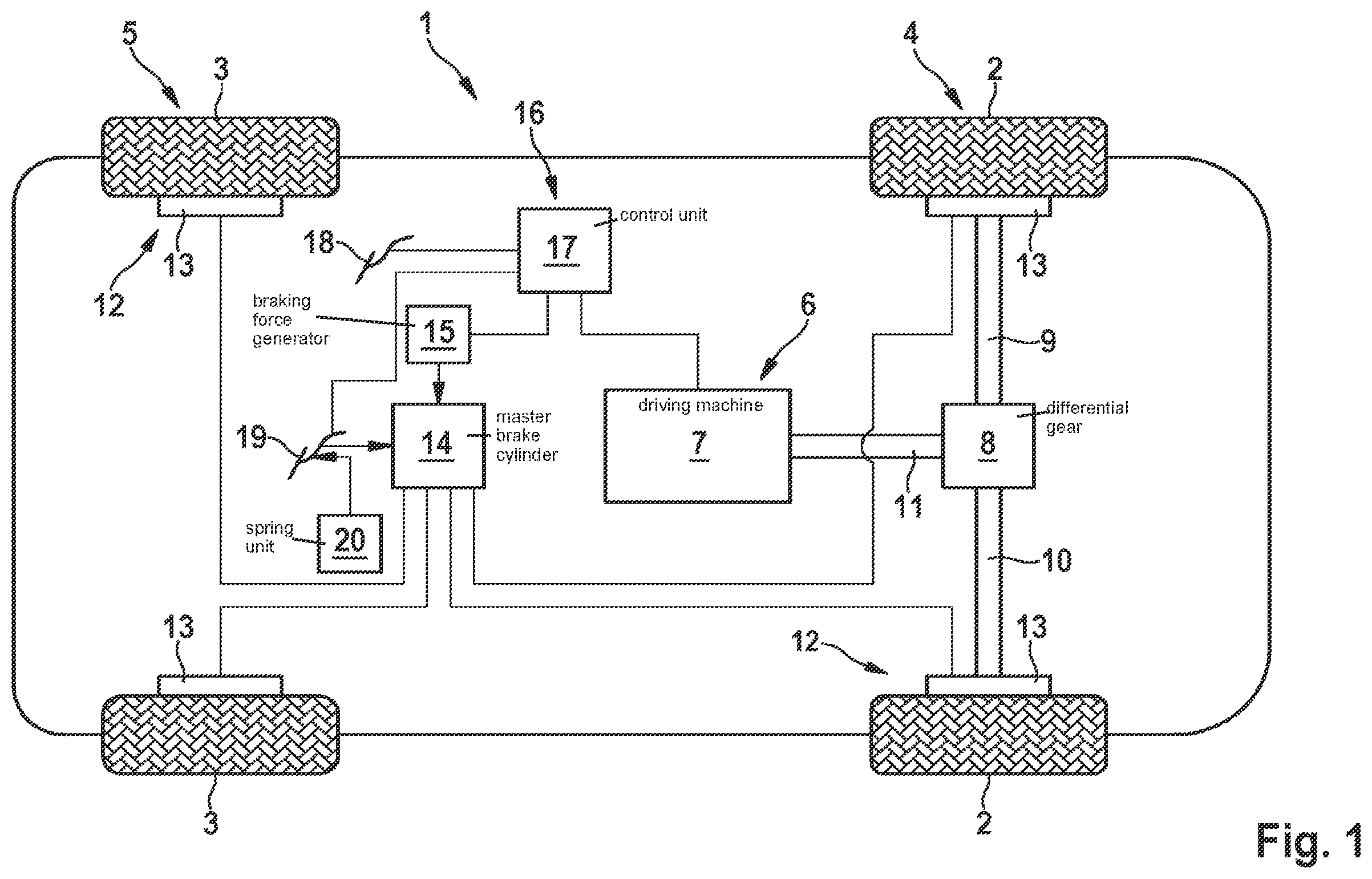 Patent US12612022 — Method for operating a motor vehicle, device, and motor vehicle — Figure 1