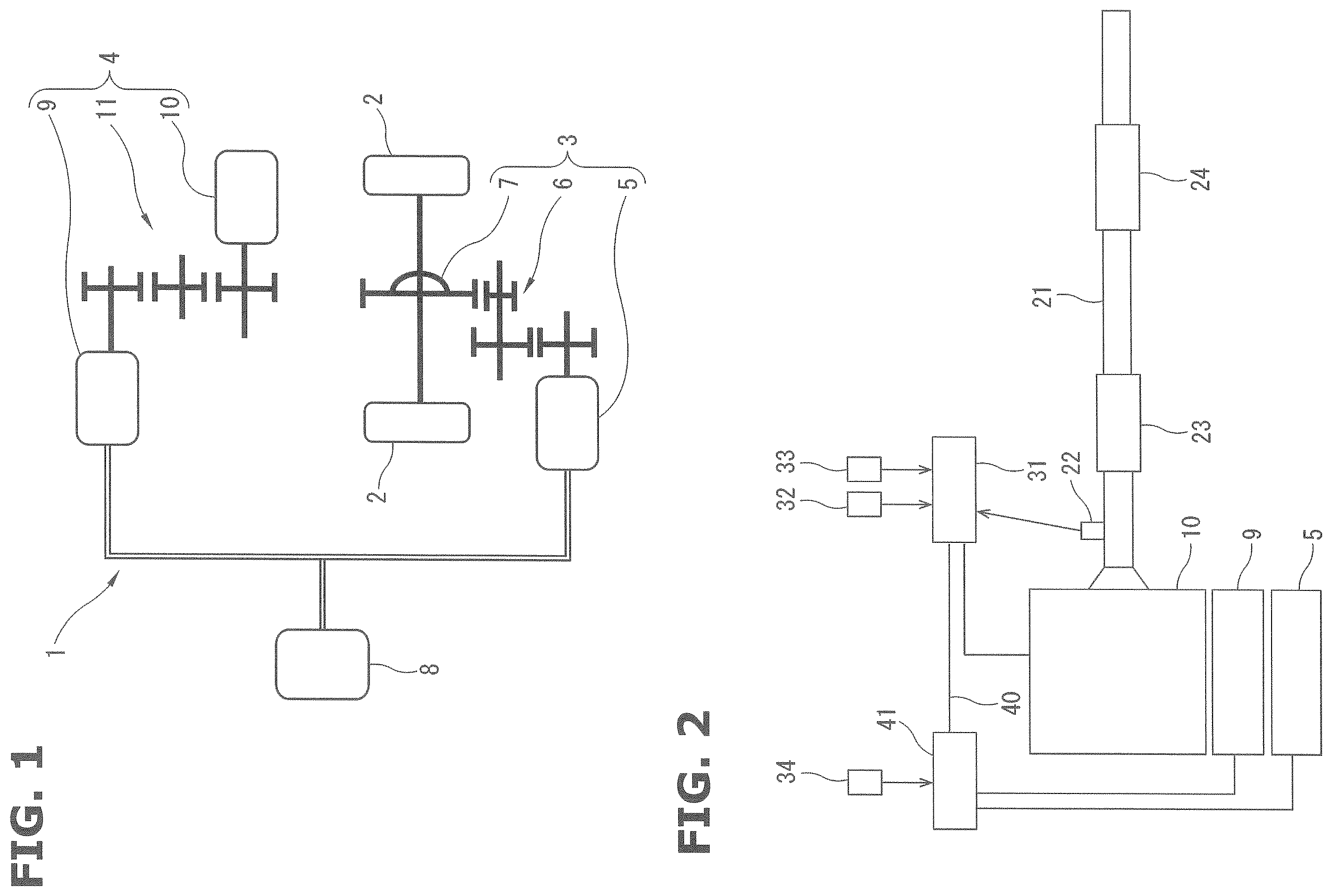 Patent US12612032 Figure 1 – Control method of air fuel ratio for hybrid vehicle and control device of air fuel ratio for hybrid vehicle