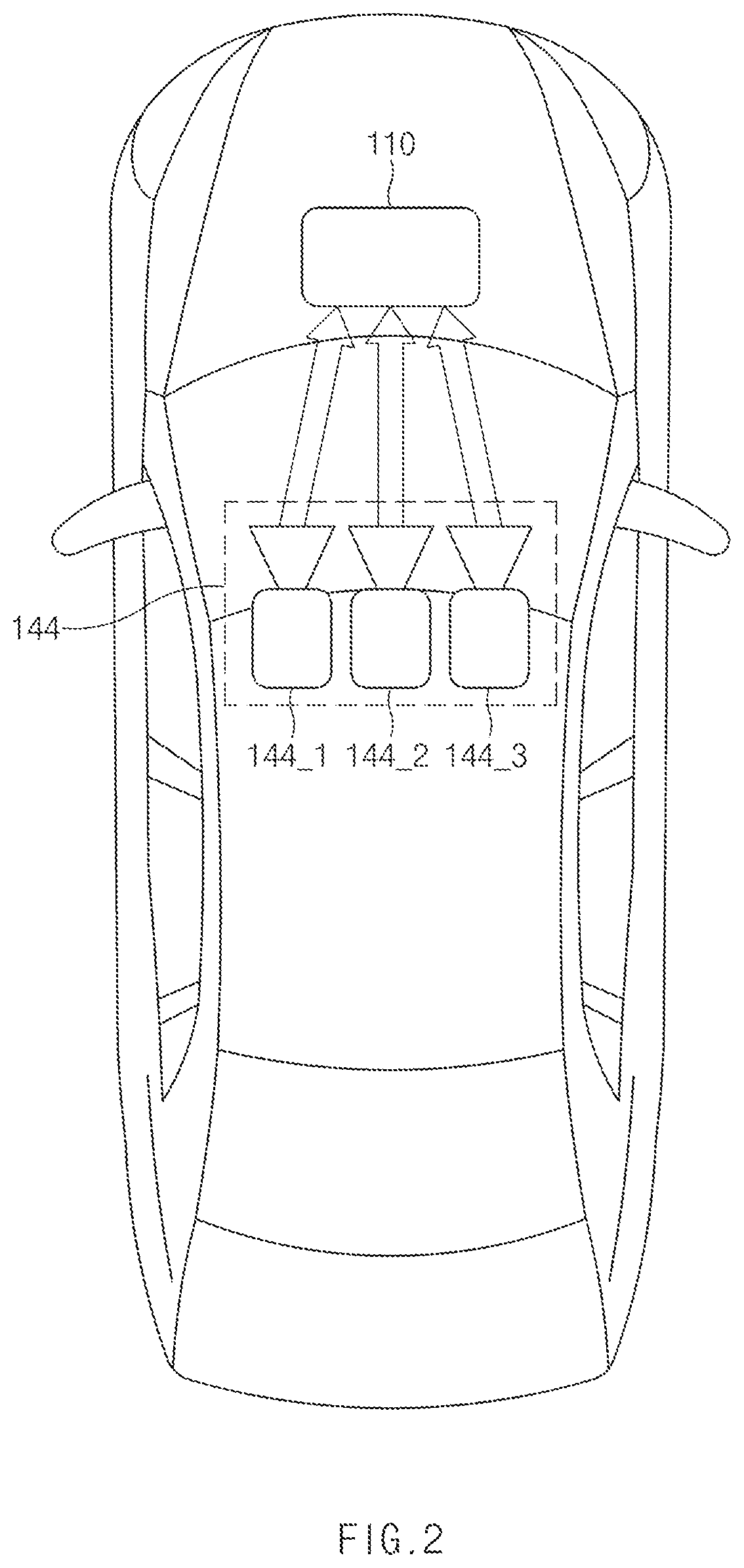 Patent US12612065 Figure 2 – Vehicle control system and method using risk analysis of a road section and beacon data