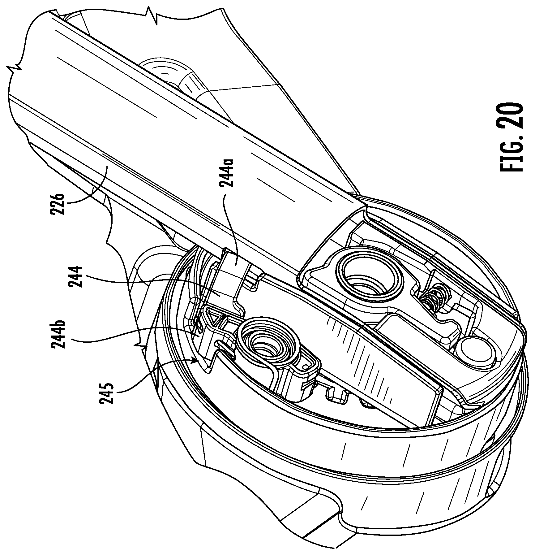 Patent US12612093 Figure 16 – Travel system having a child carrier and travel organizer that couples thereto