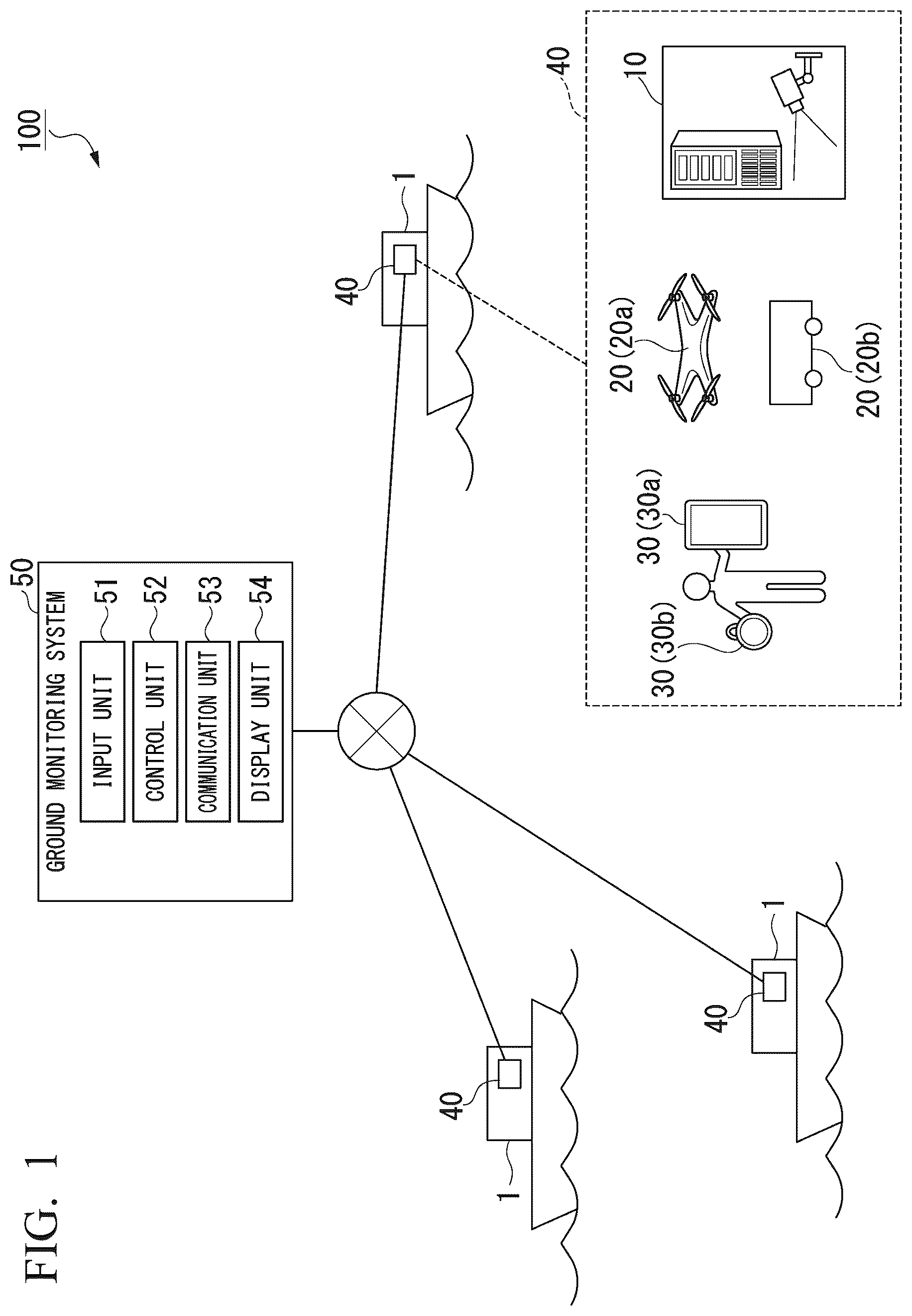 Patent US12612138 — Evacuation guidance system and evacuation guidance method — Figure 1