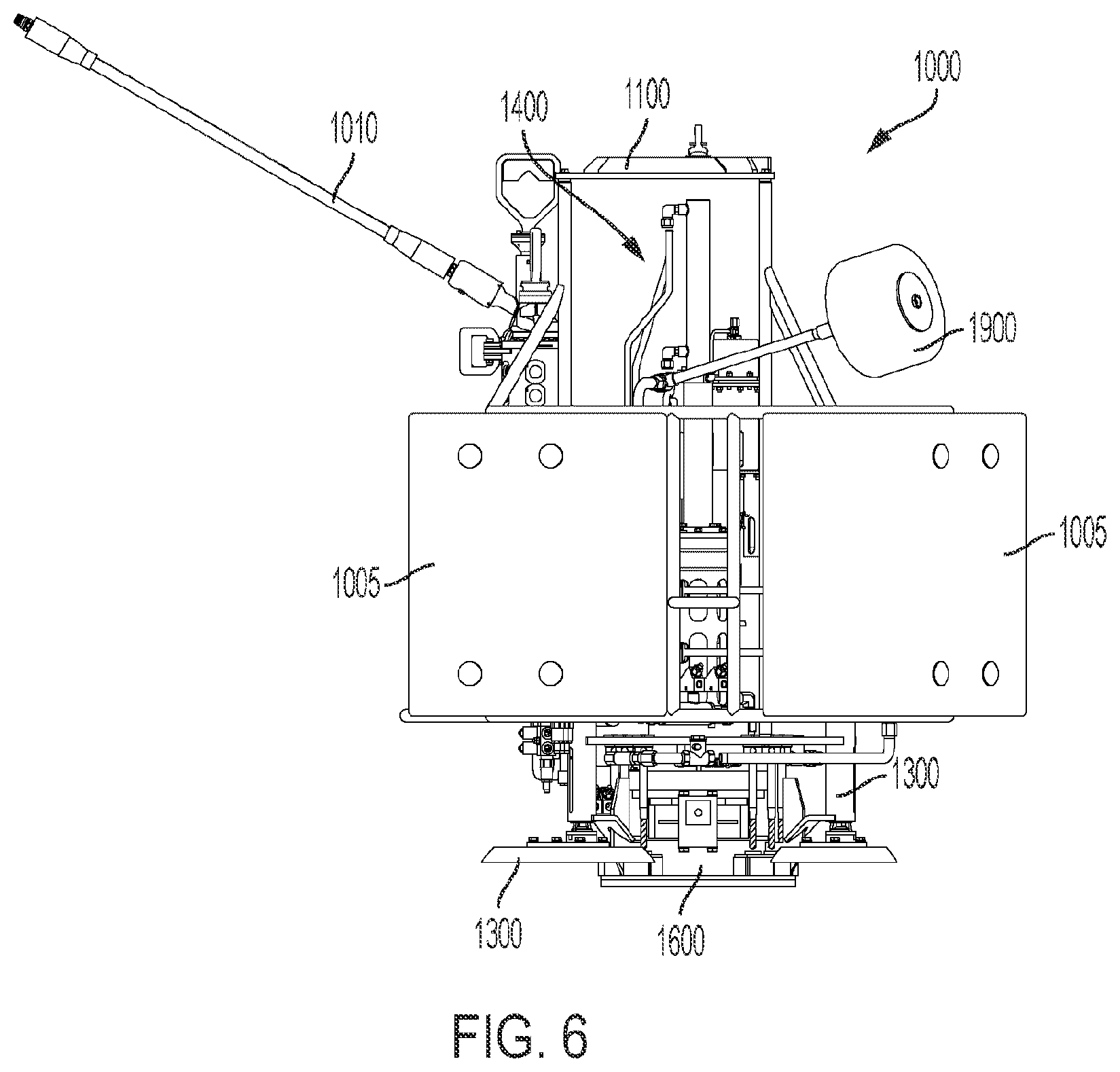 Patent US12612139 Figure 7 – Waste cartridge for an underwater drilling assembly