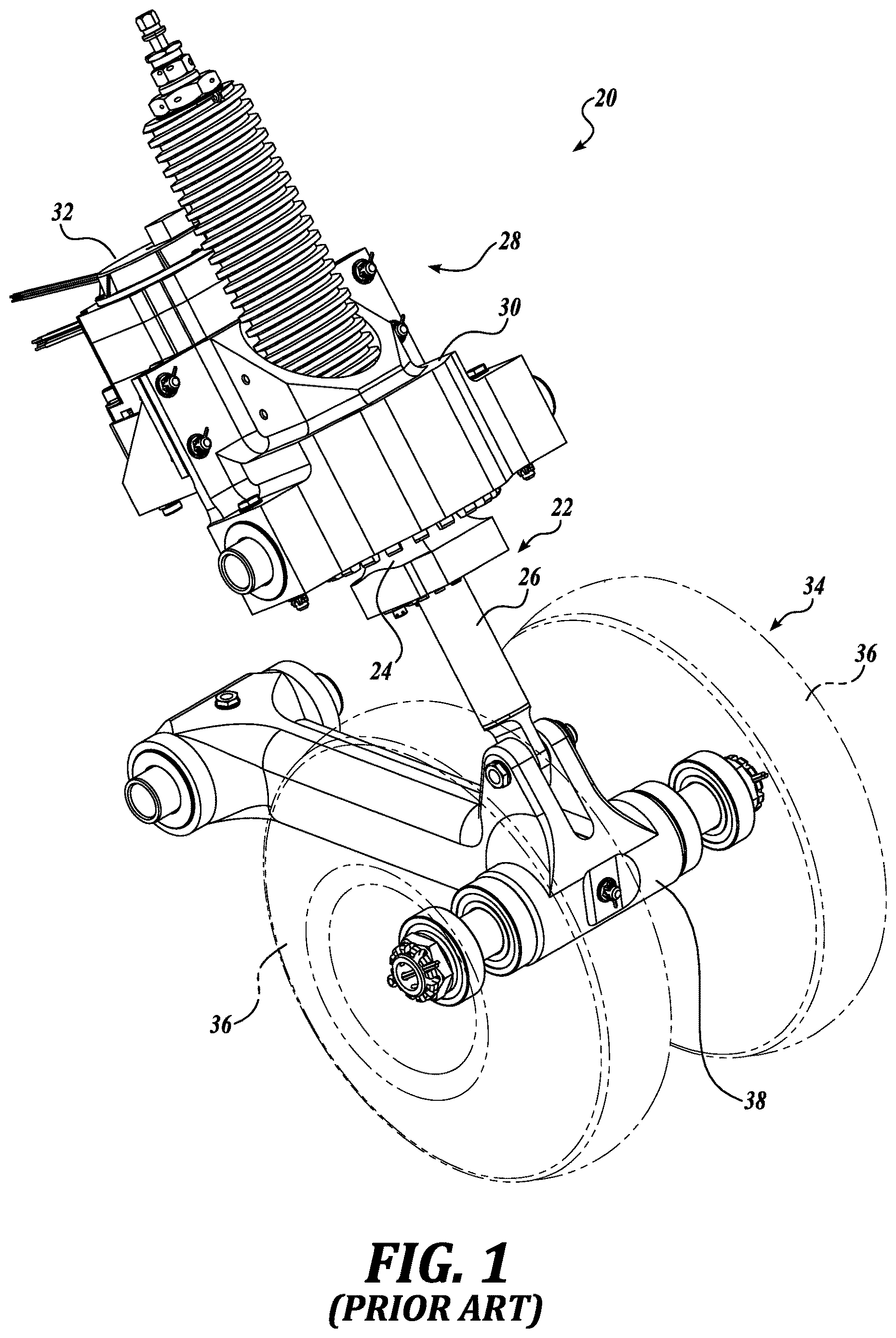 Patent US12612156 — Magnetic weight on wheels detection — Figure 1