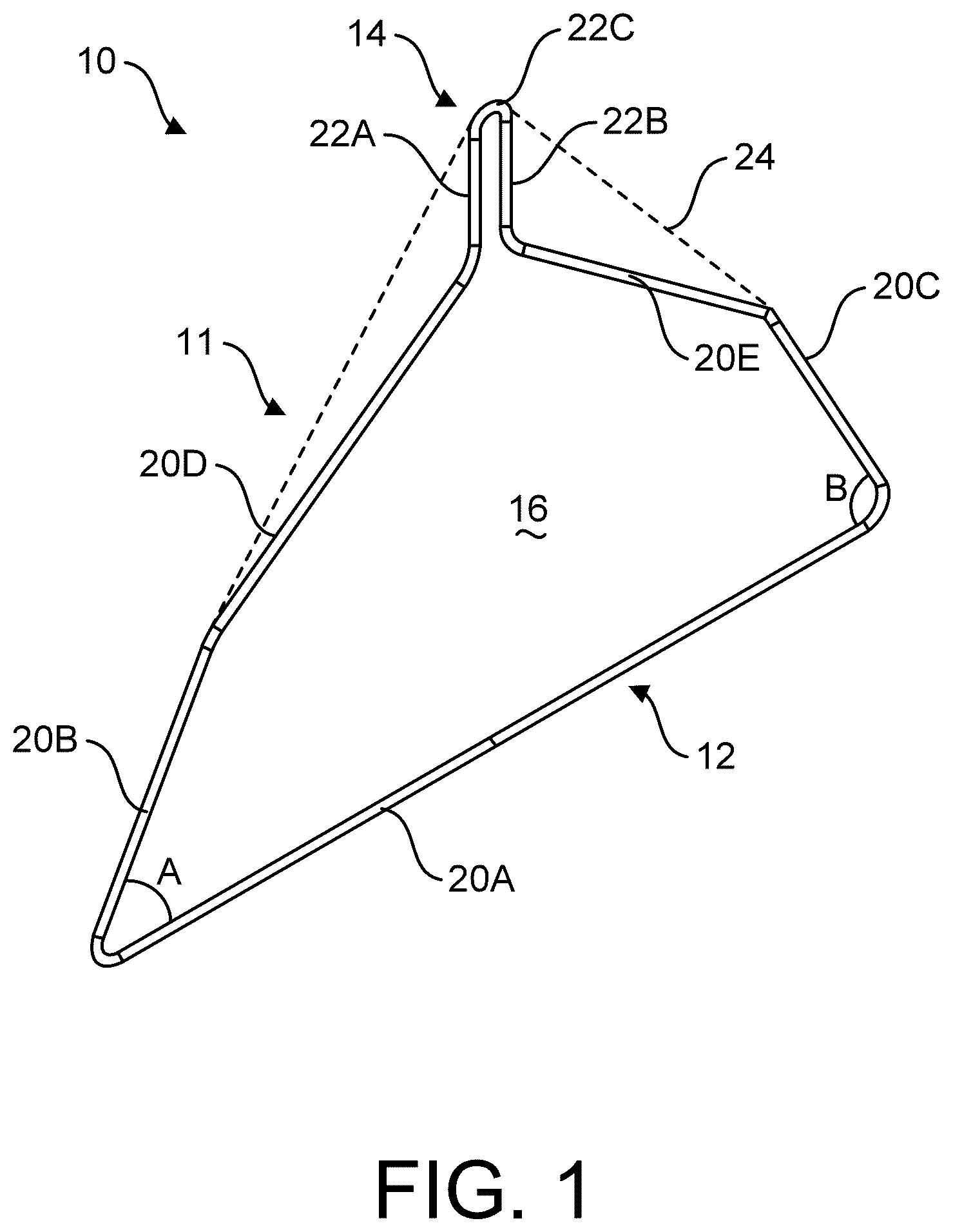 Patent US12612209 — Bag holder — Figure 1