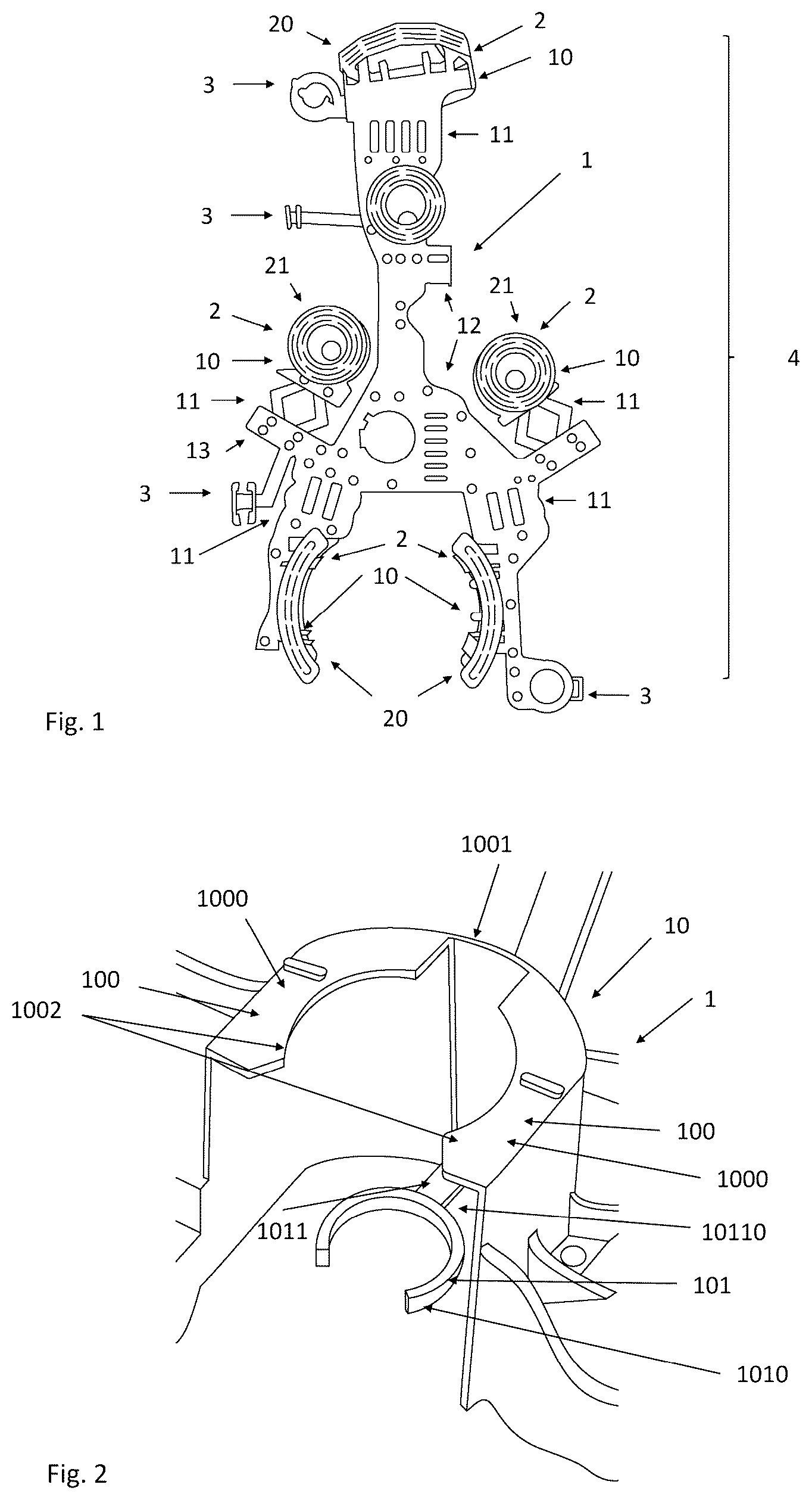 Patent US12612210 — Reinforcement for a motor vehicle tank — Figure 1
