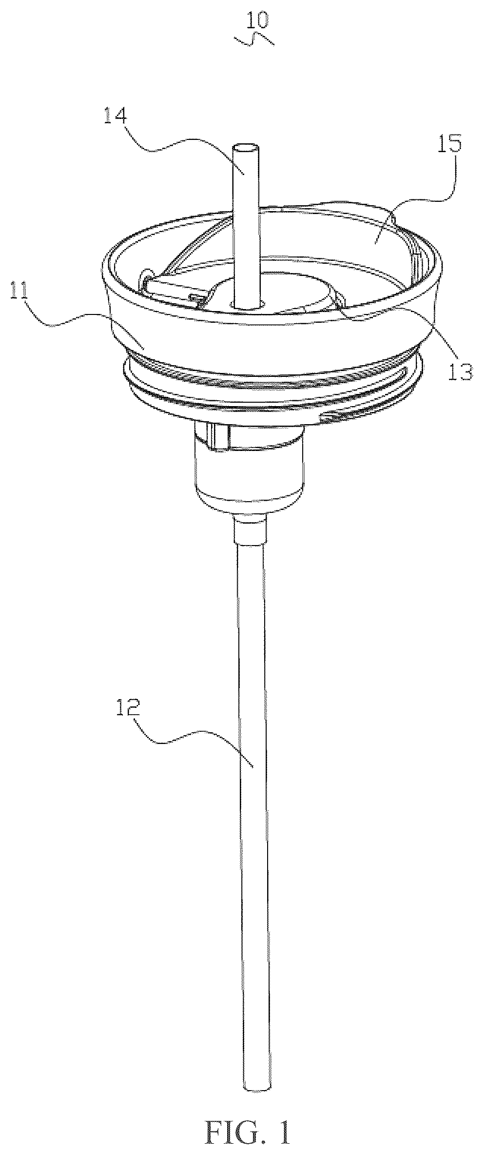 Patent US12612222 — Dual-drink cup lid with detachable straw and cup having the same — Figure 1