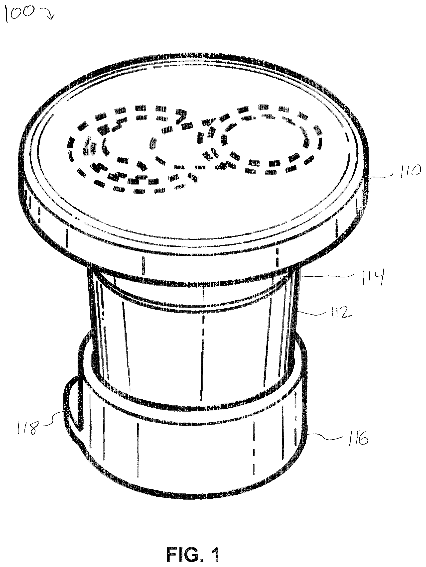 Patent US12612226 — Beverage sealing cap — Figure 1