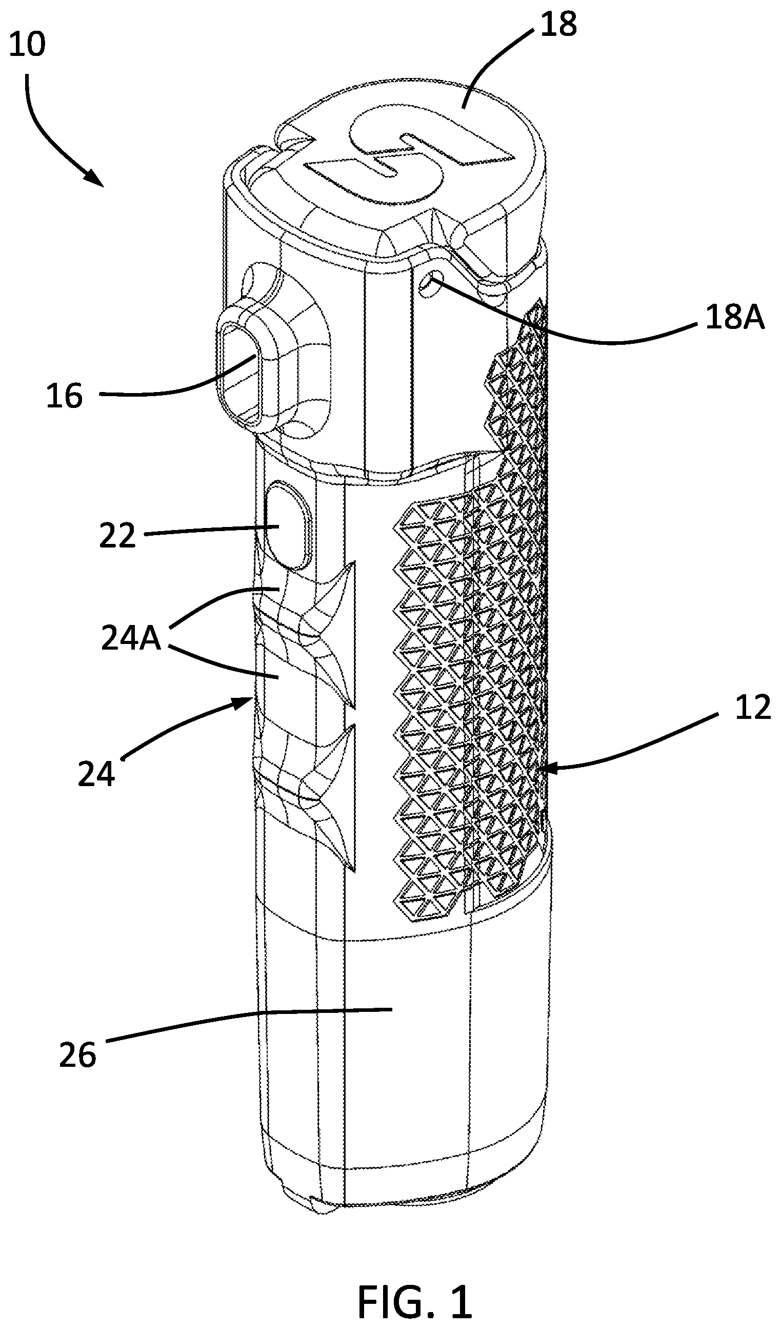 Patent US12612237 — Repellent spray dispensers and methods of use — Figure 1