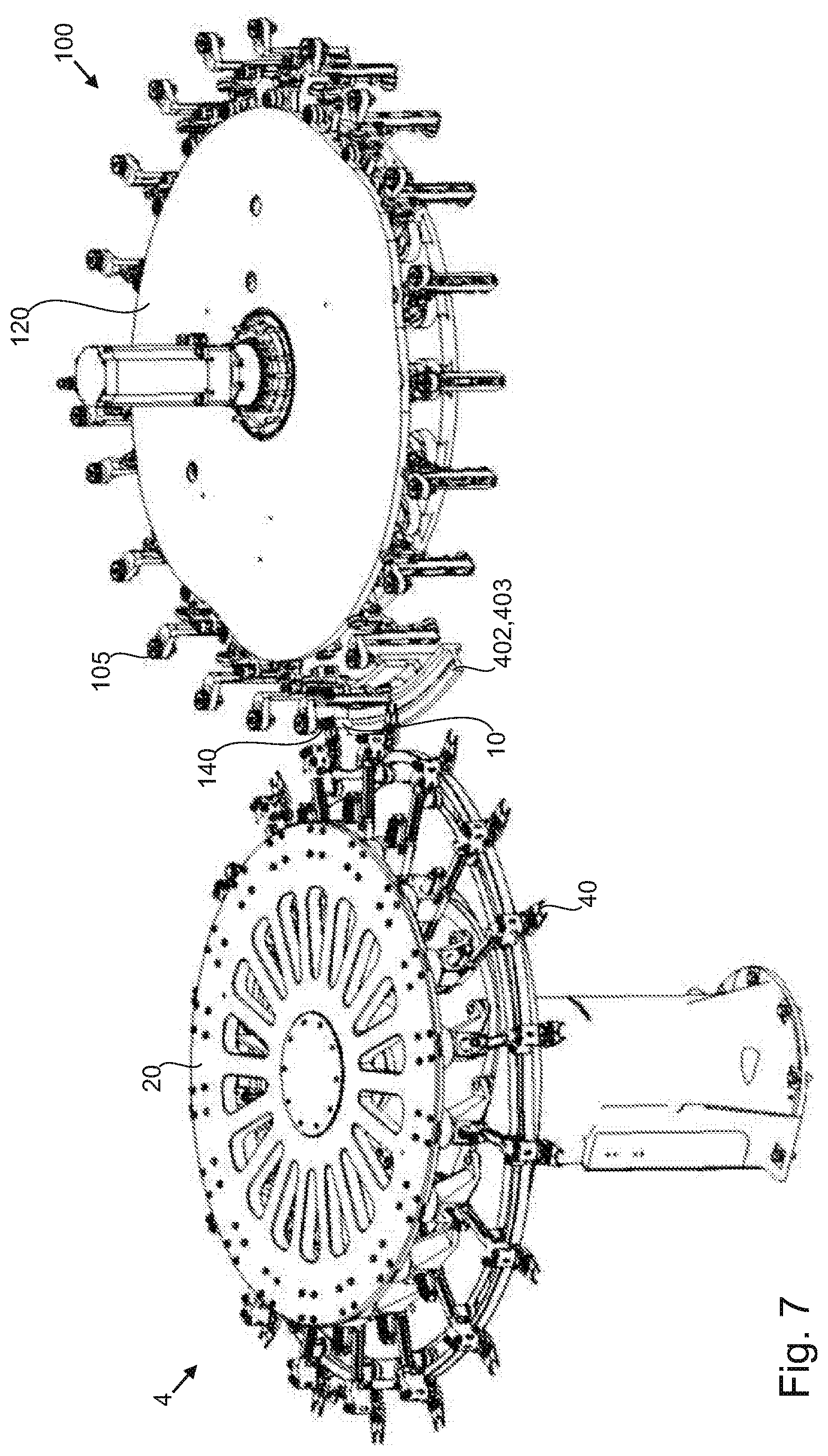 Patent US12612262 Figure 7 – Apparatus and method for treating and in particular sterilising containers