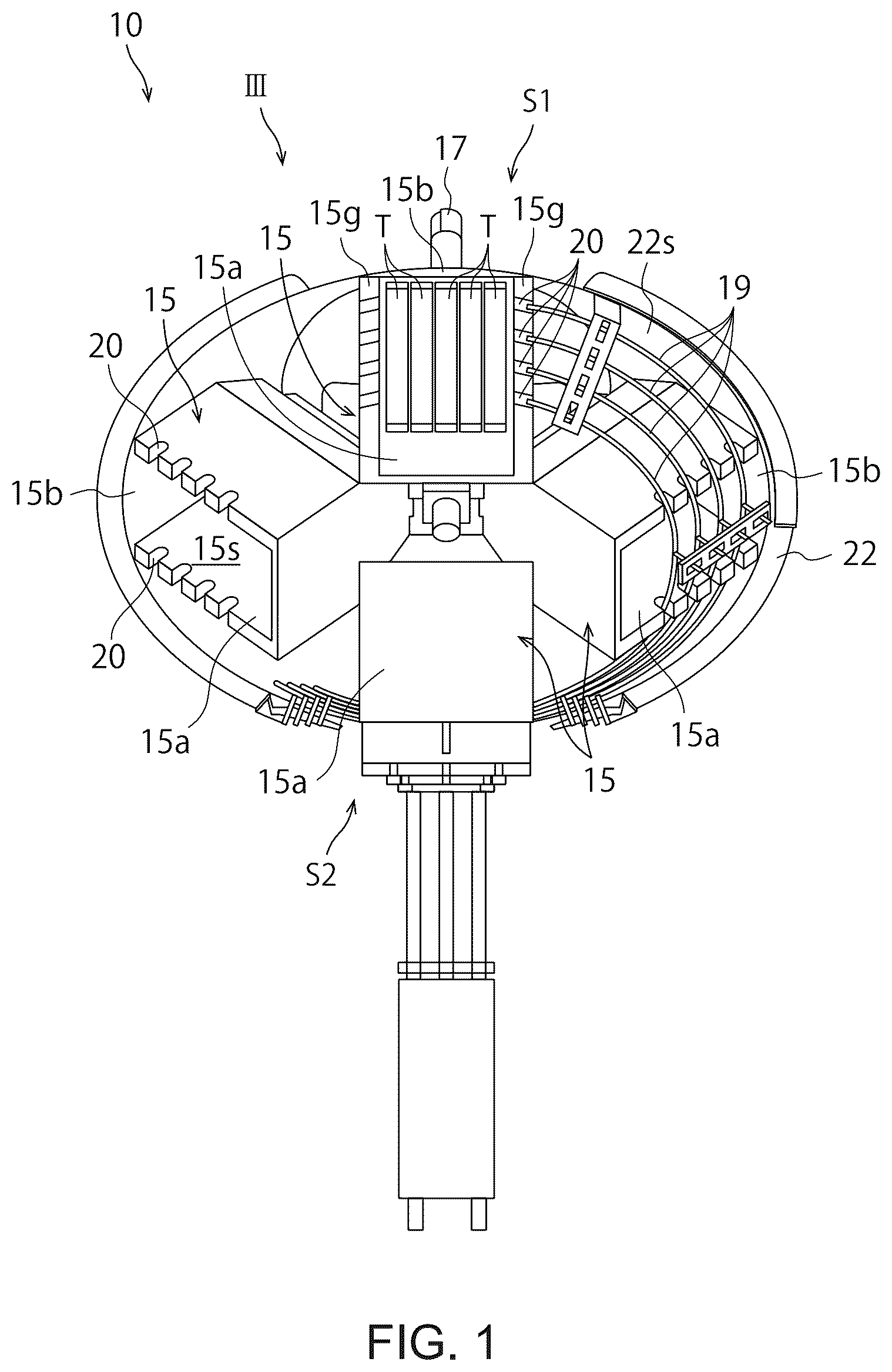 Patent US12612263 — Conveyance apparatus and conveyance method — Figure 1