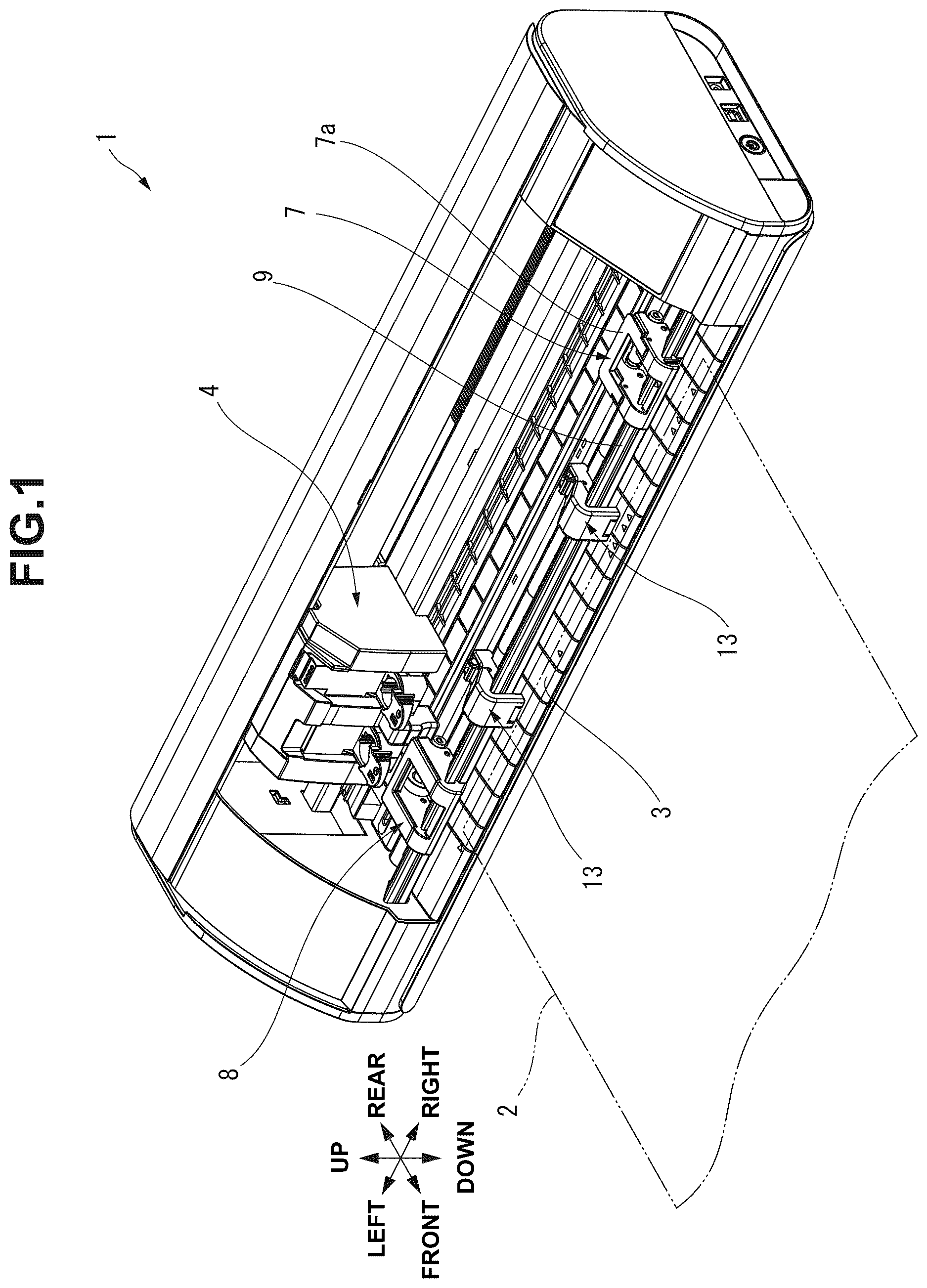 Patent US12612274 — Plotter — Figure 1