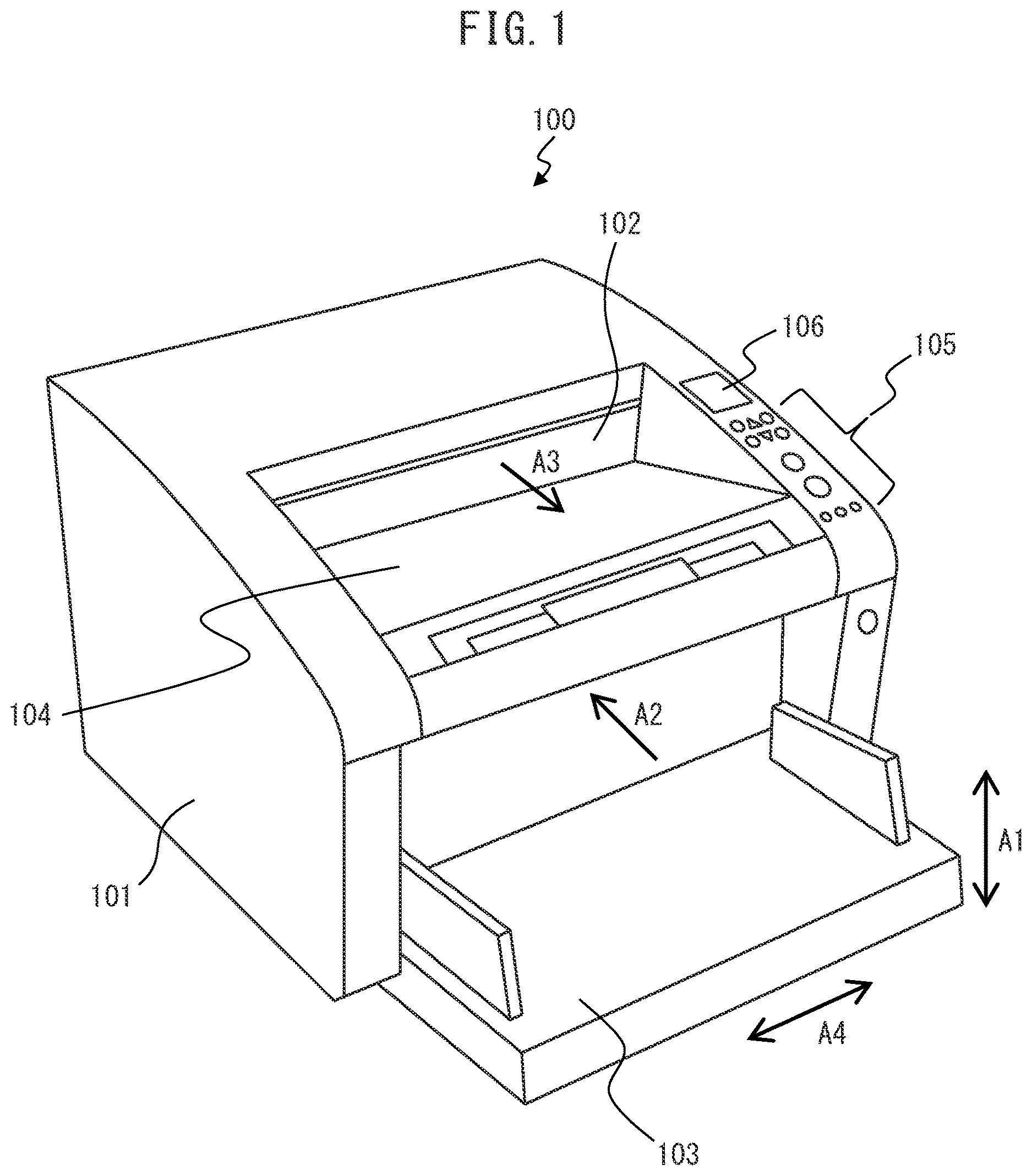 Patent US12612275 — Medium conveyance apparatus with a plurality of sound wave sensors driven by single drive signal and outputting sound wave signals at different timings — Figure 1