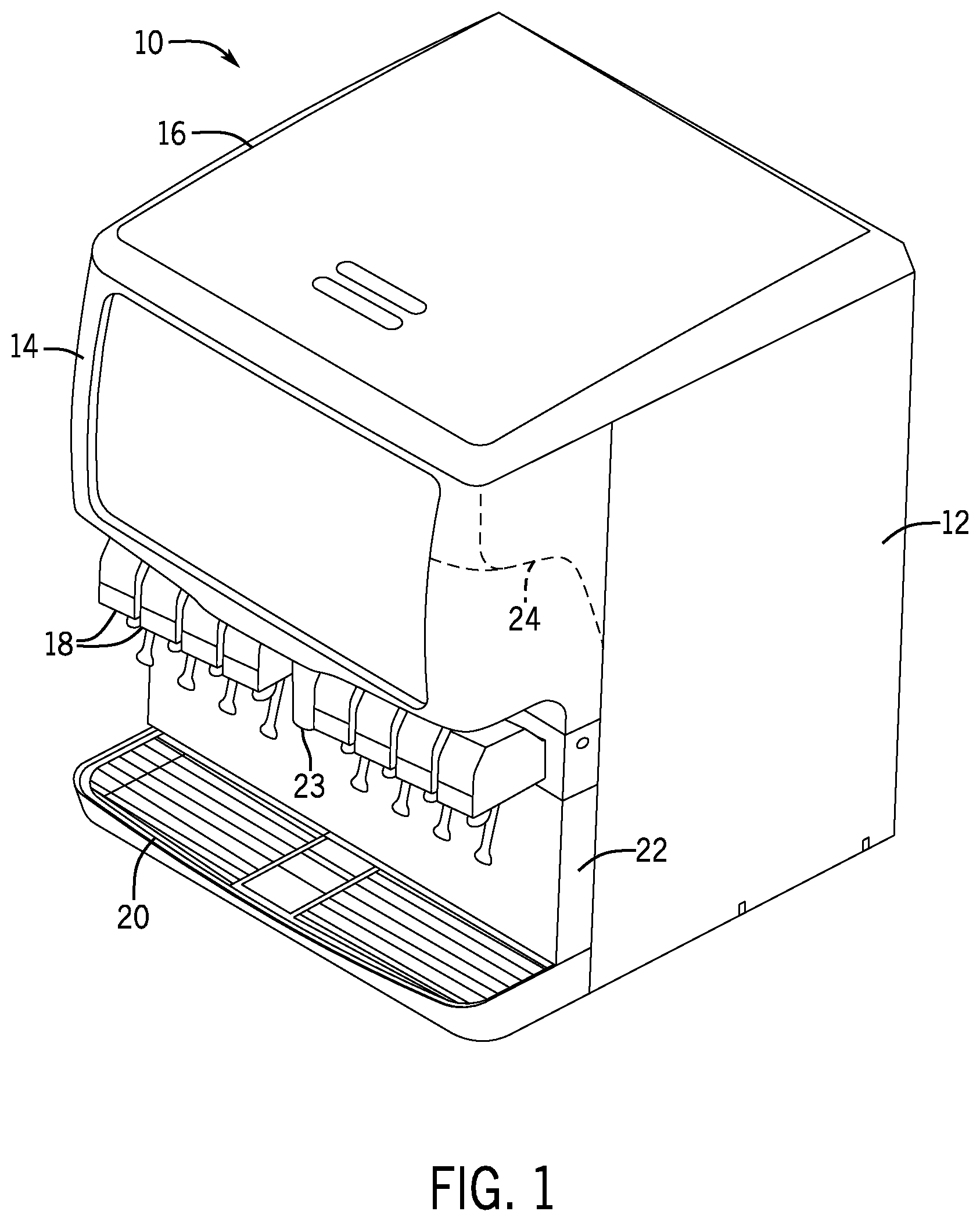 Patent US12612296 — Cold plate prechill circuit — Figure 1