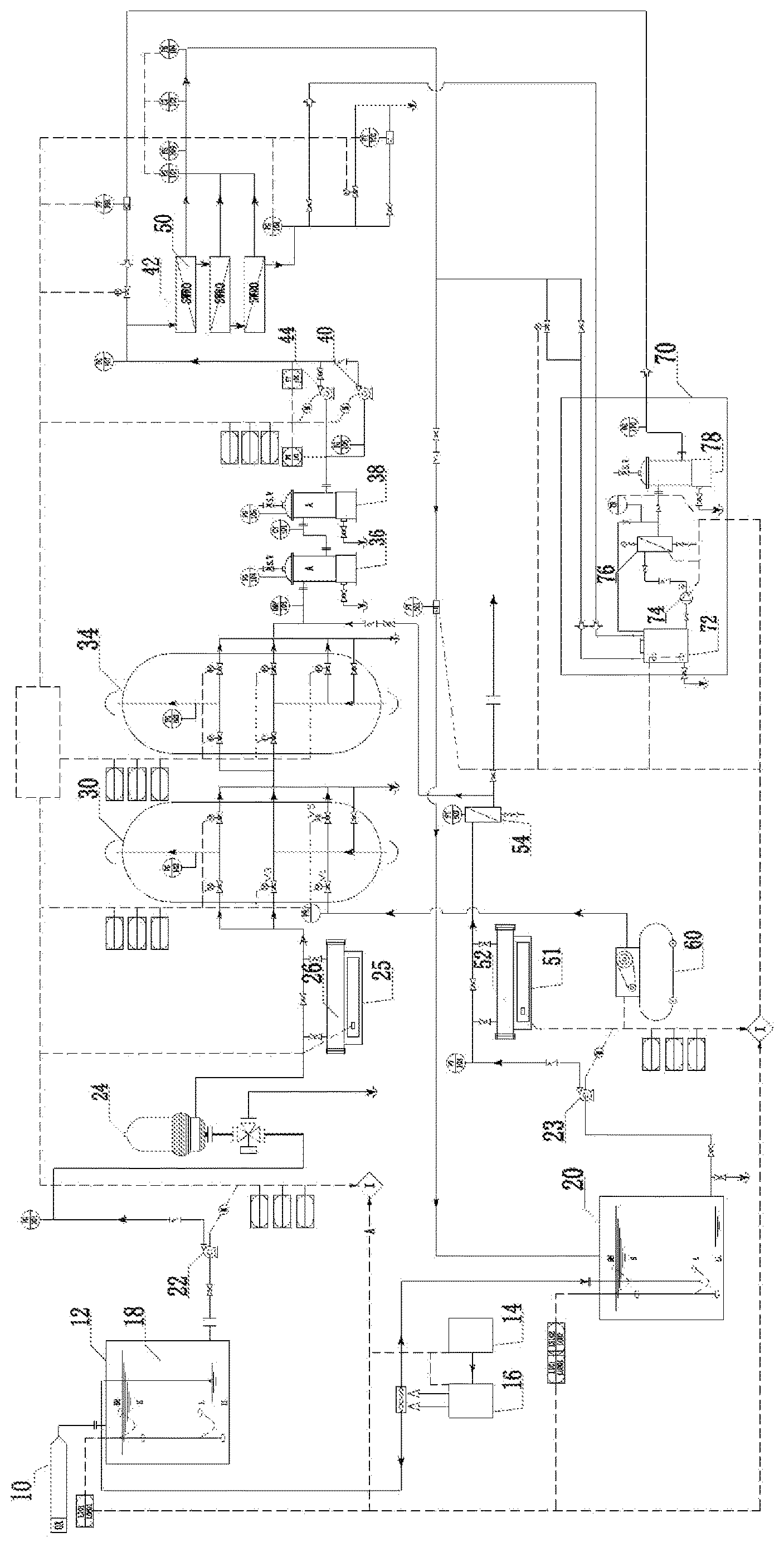 Patent US12612324 Figure 1 – Mobile water treatment plant for the removal of PFAS chemicals