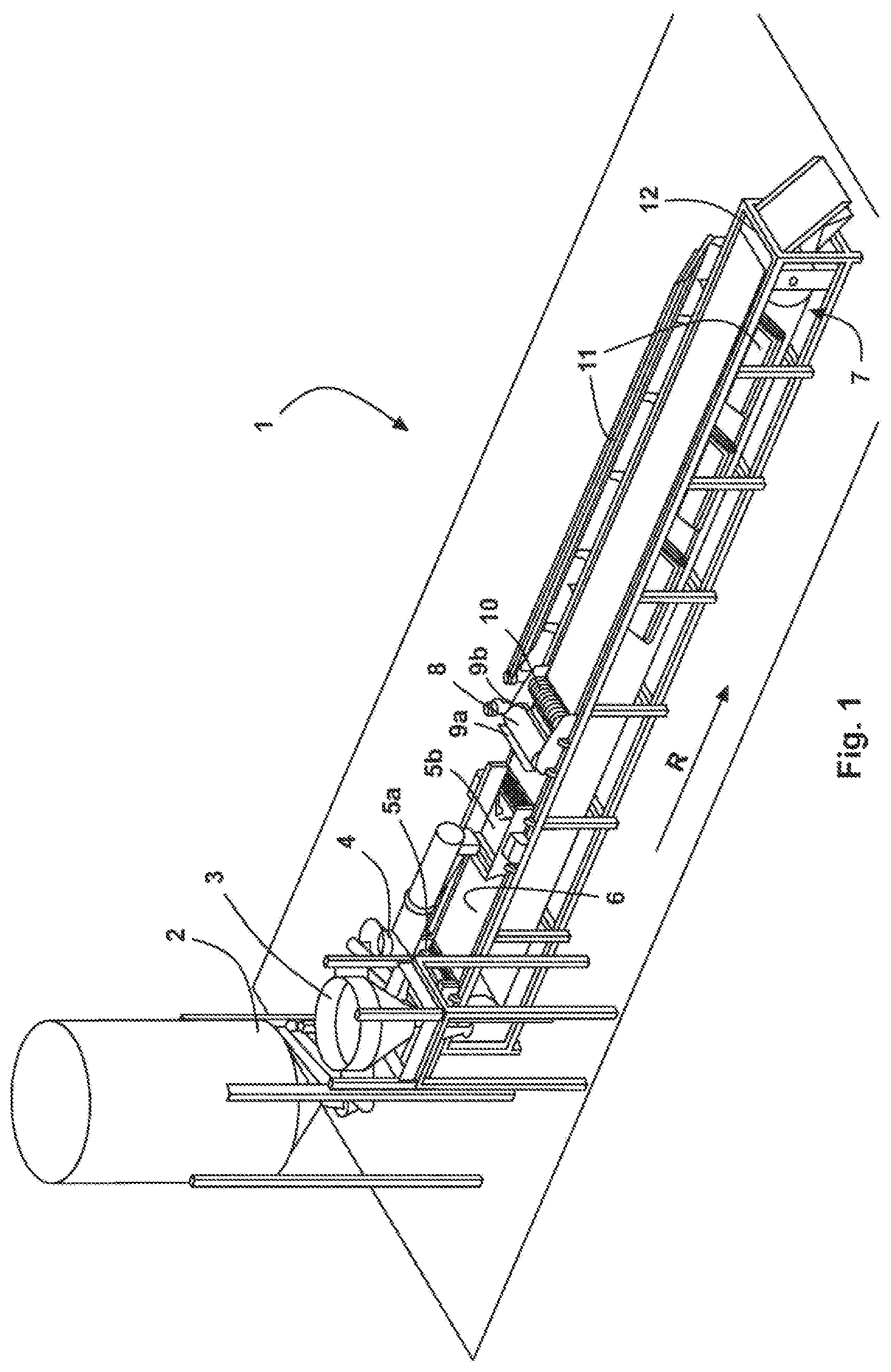 Patent US12612326 — Method and device for producing piece goods — Figure 1