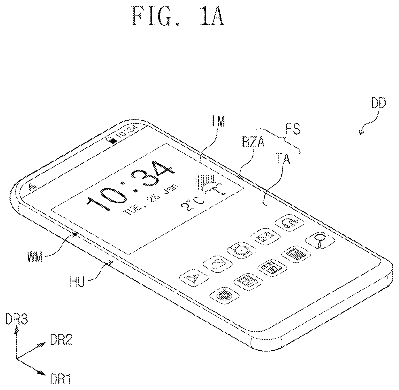 Patent US12612331 — Window and display device having the same — Figure 1